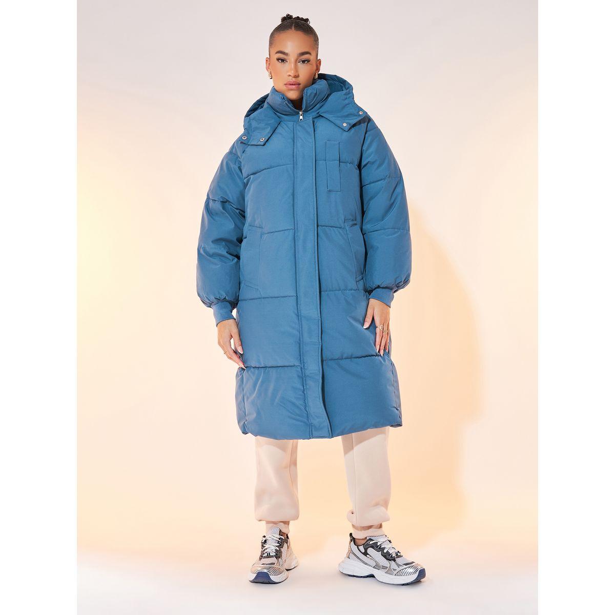 Styli Quilted Long Sleeve Zipper Coat-women-clothing-coatsandjackets-coats-image-2