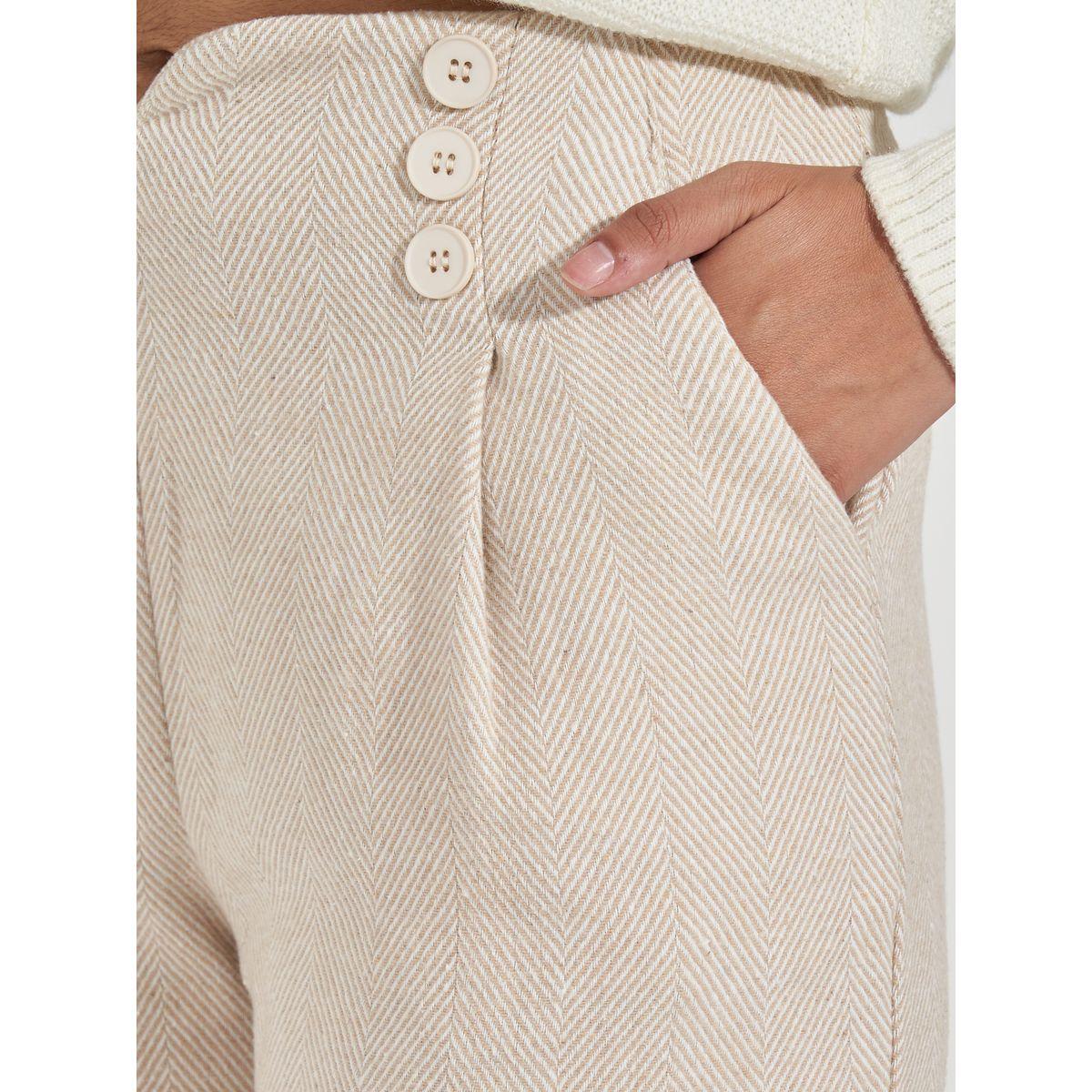 بنطال بأرجل واسعة وأزرار-women-clothing-bottoms-trousers-image-3