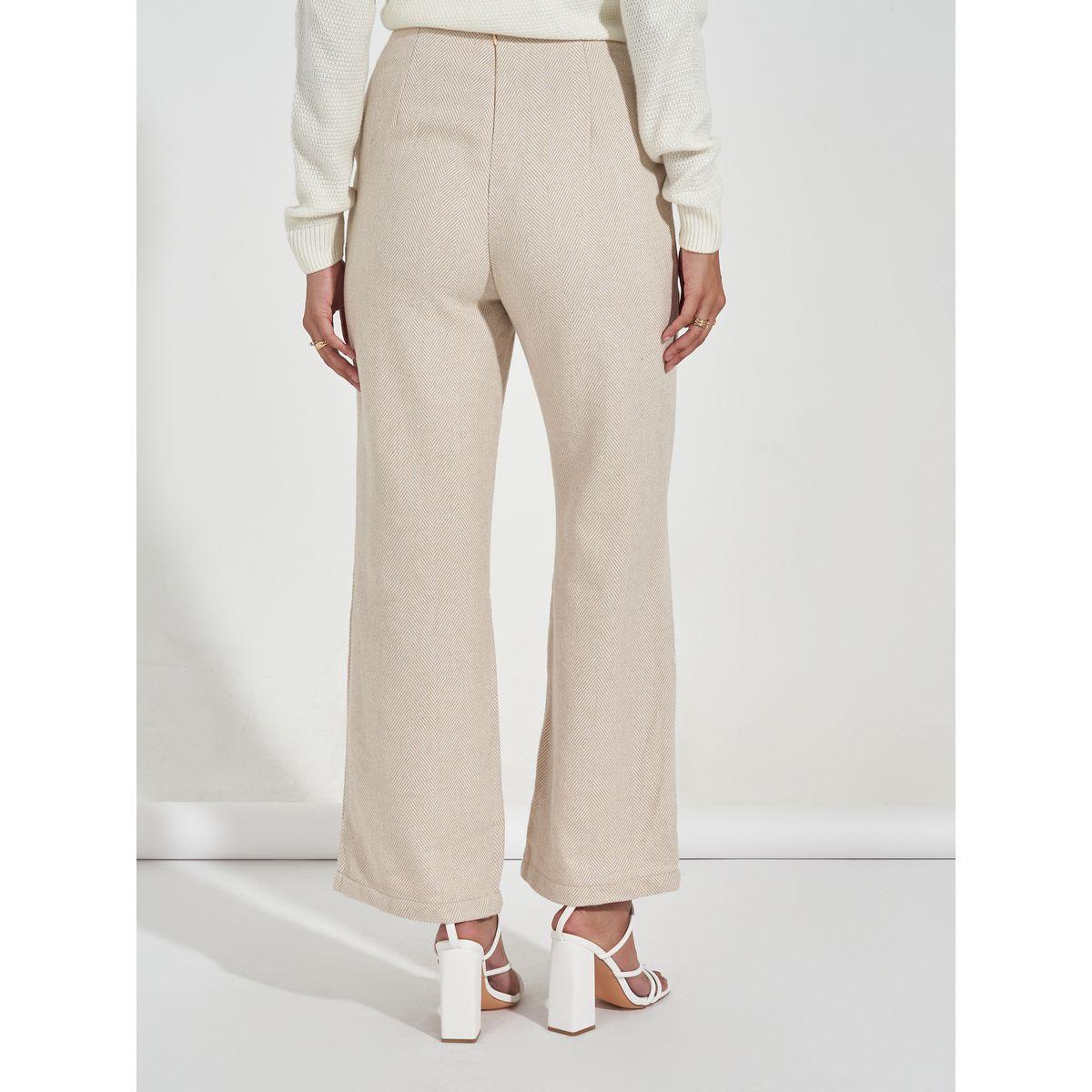 بنطال بأرجل واسعة وأزرار-women-clothing-bottoms-trousers-image-4