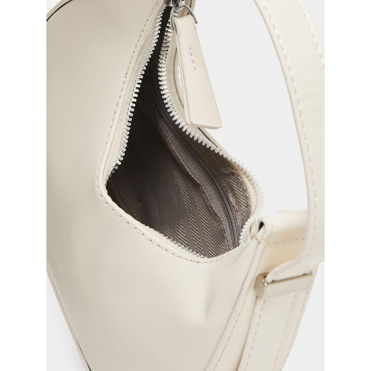 Styli Plain Handbag with Adjustable Strap-women-bagsandwallets-handbags-image-4
