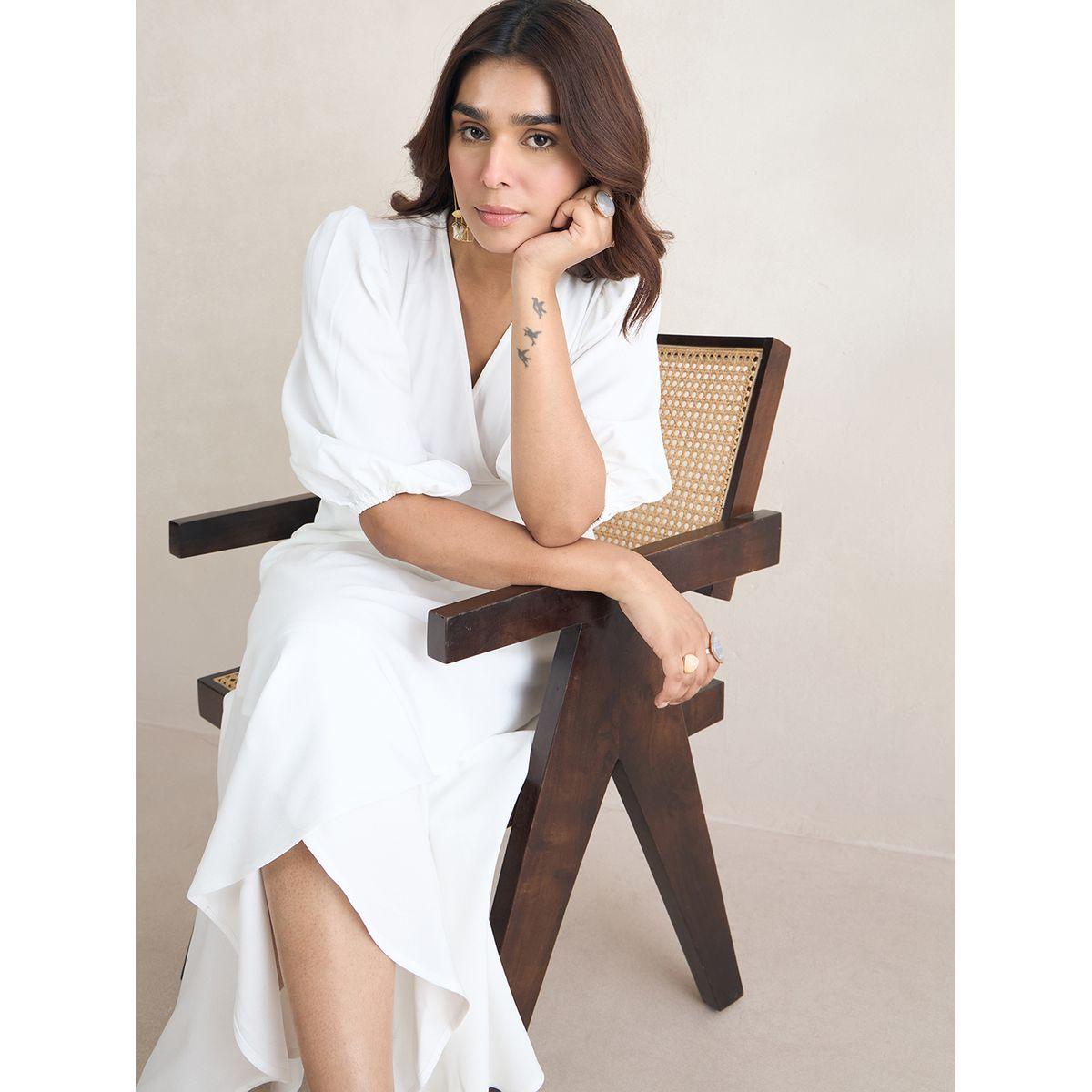 Femmella X Styli  Ruffled Edge Wrap Maxi Dress-women-clothing-dresses-image-6