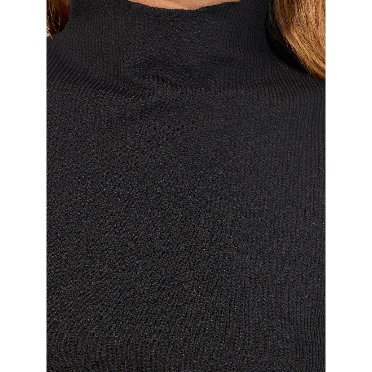 Styli Textured Knit Top with Turtle Neck-women-clothing-shirtsandblouses-blouses-image-3