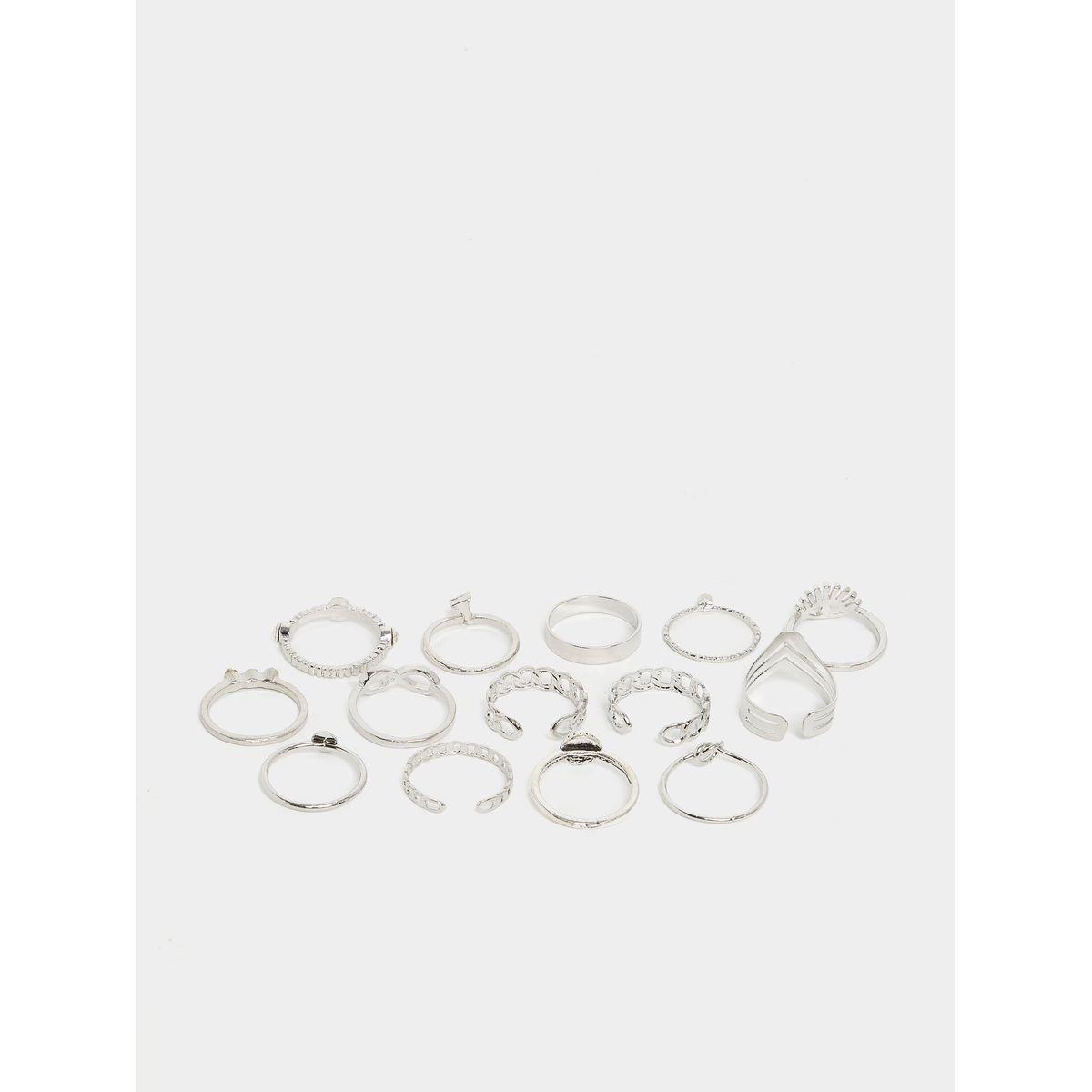 Styli Set of 30 - Assorted Embellished Rings-women-watchesandjewellery-jewellery-rings-image-2