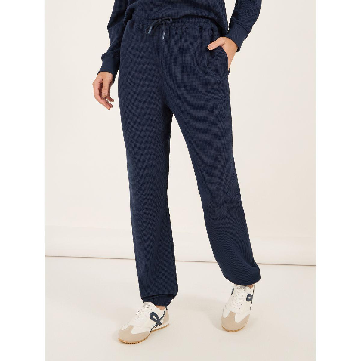Styli Waffle Knit Hoodie and Cuffed Joggers Co-Ords-women-clothing-coordsets-image-5
