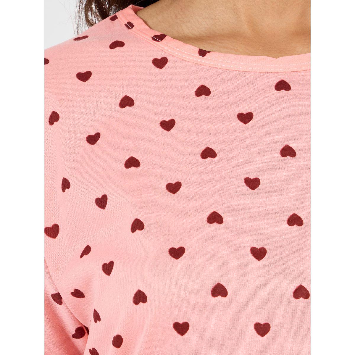 قميص نوم مطبع بالكامل مع شنطة-women-clothing-nightwear-nighties-image-3