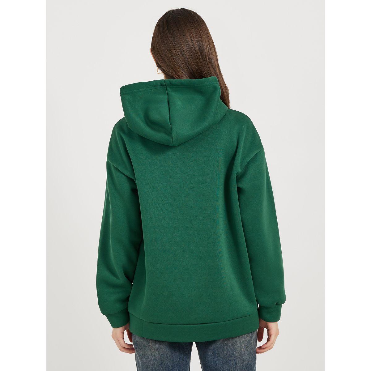 Styli Printed Dropped Shoulder Hooded Sweatshirt-women-winterwear-hoodiesandsweatshirts-sweatshirts-image-4
