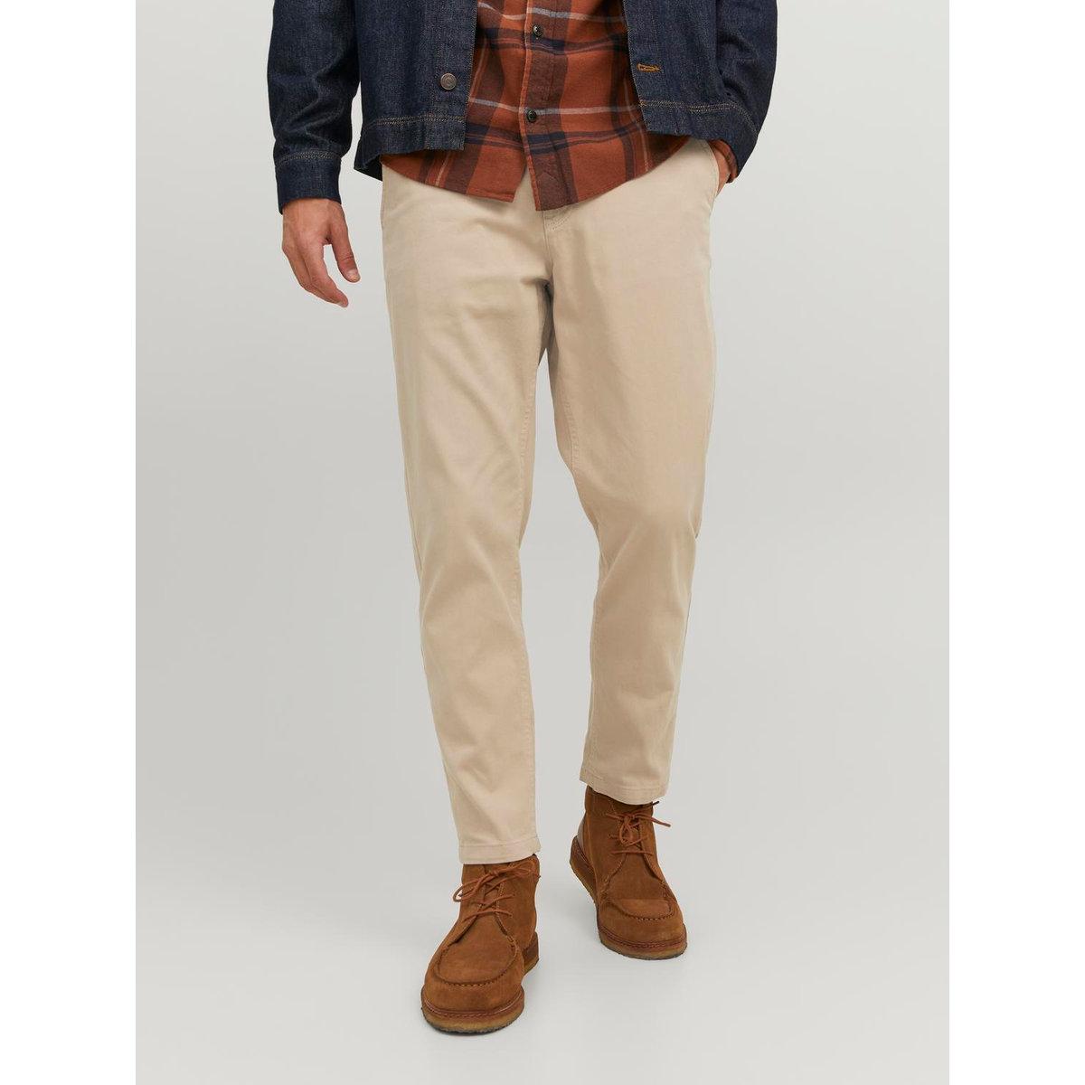 Jack & Jones Tapered Fit Chino Trousers-men-clothing-bottoms-trousersandchinos-trousers-image-1