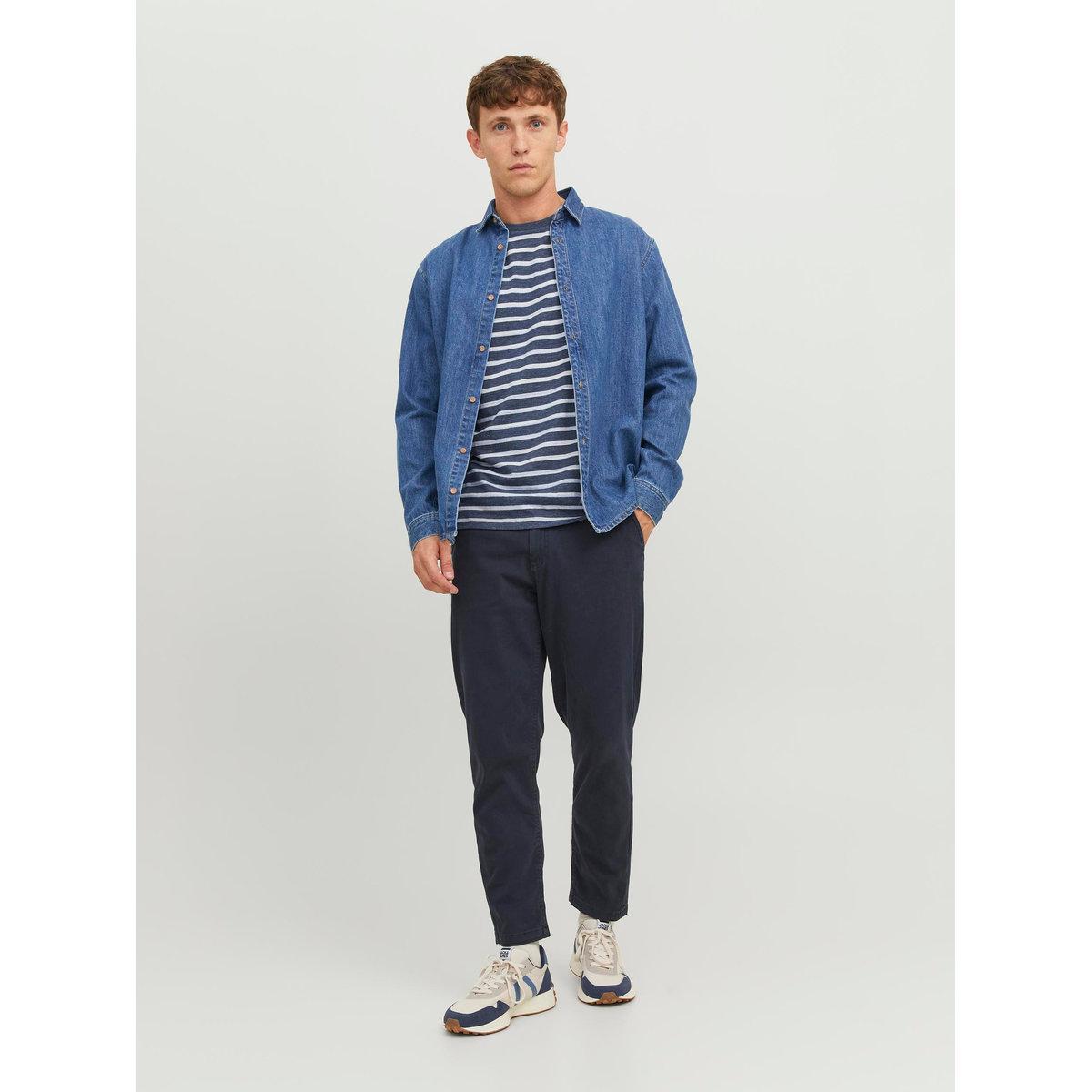 بنطال تشينو بقصة مستدقة-men-clothing-bottoms-trousersandchinos-trousers-image-5