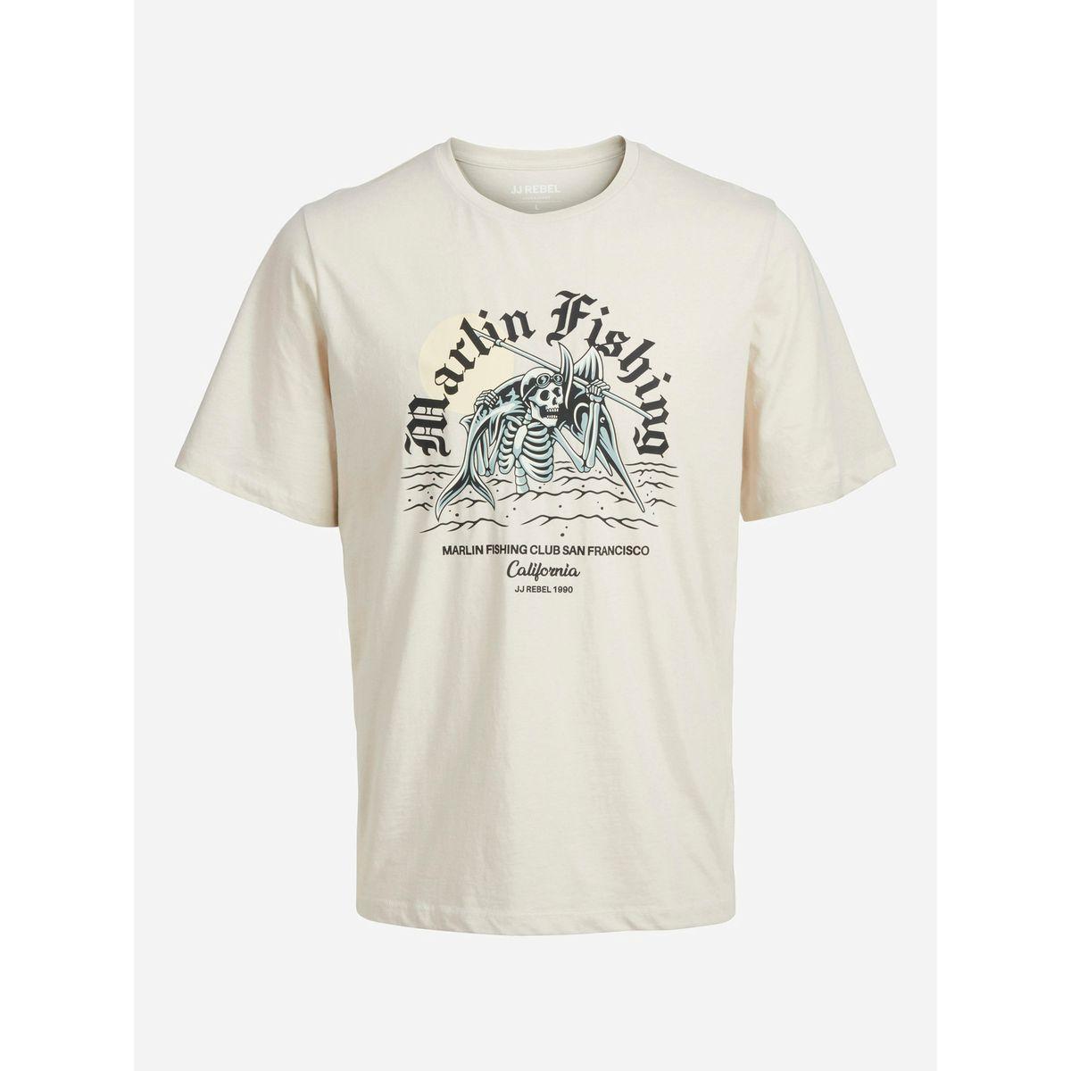 تيشيرت بياقة دائرية وطبعة جرافيك-men-clothing-tshirtsandpolos-tshirts-image-1