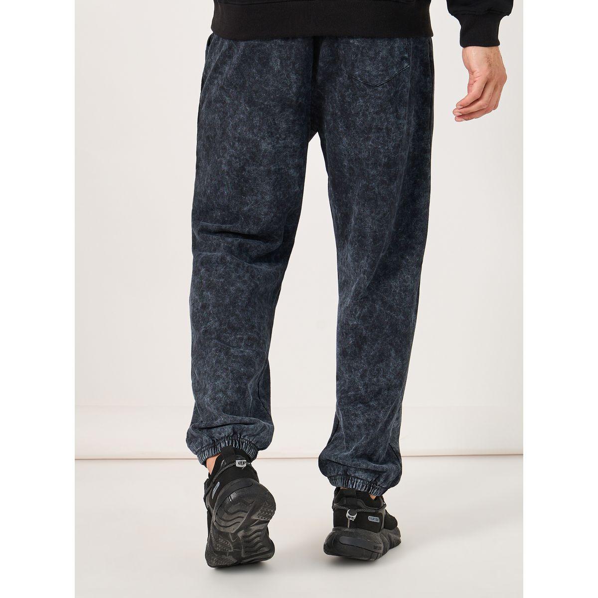 Styli Premium Acid Washed Oversized Terry Applique Joggers-men-clothing-bottoms-joggers-image-4