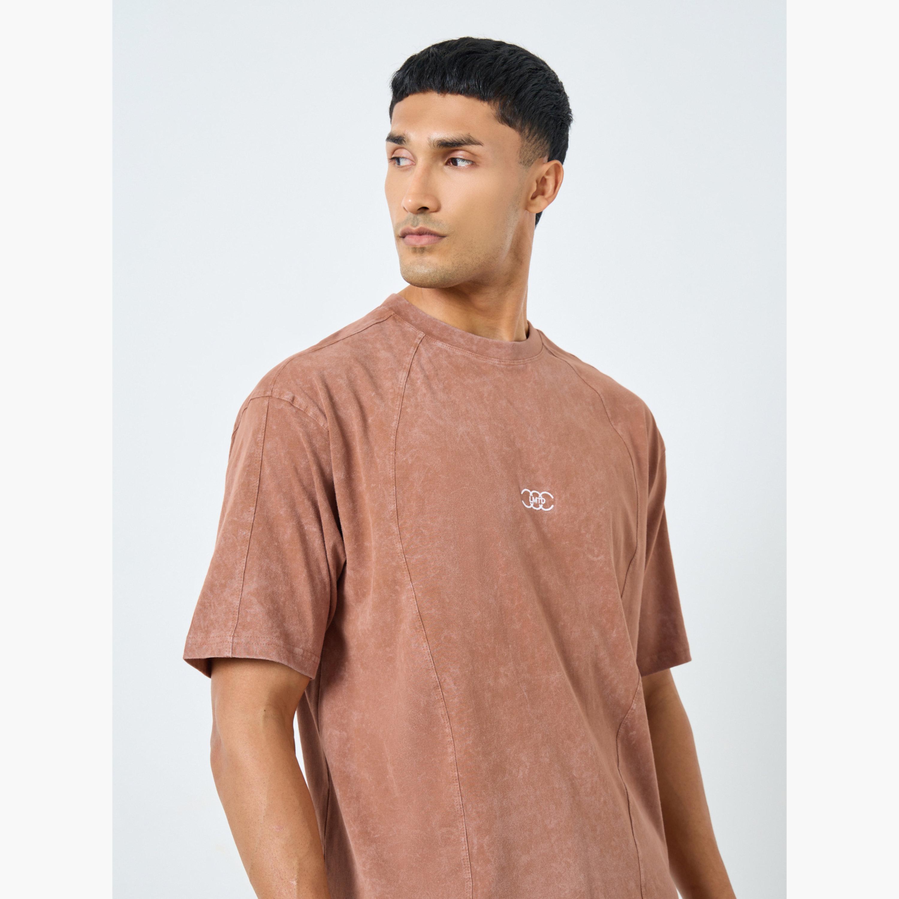 ستايلي - تي شيرت جيرسي مخيط ومغسول بالحامض للرجال-men-clothing-tshirtsandpolos-tshirts-image-3