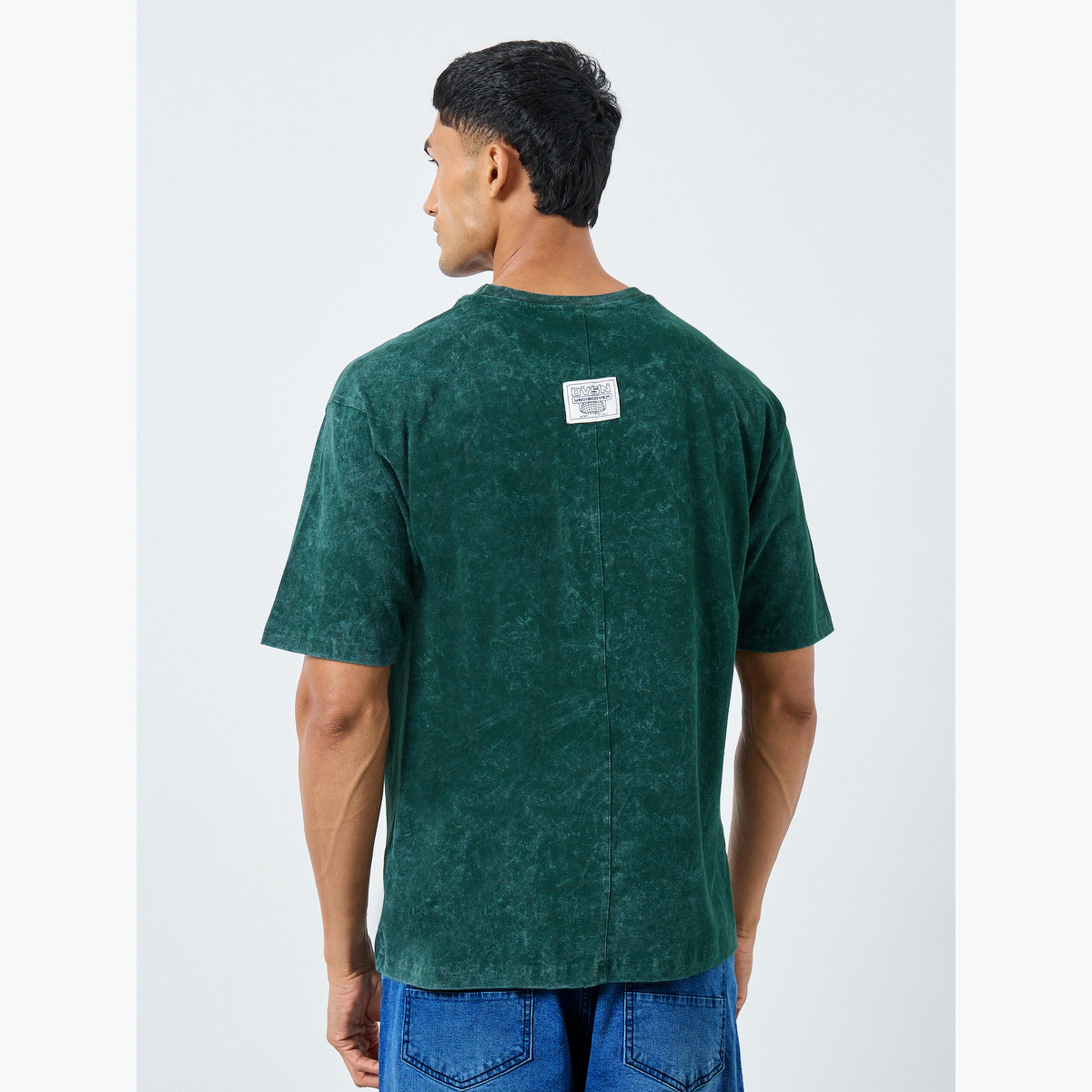 Styli Men Sew Panelled Acid Wash Jersey T-Shirt-men-clothing-tshirtsandpolos-tshirts-image-4