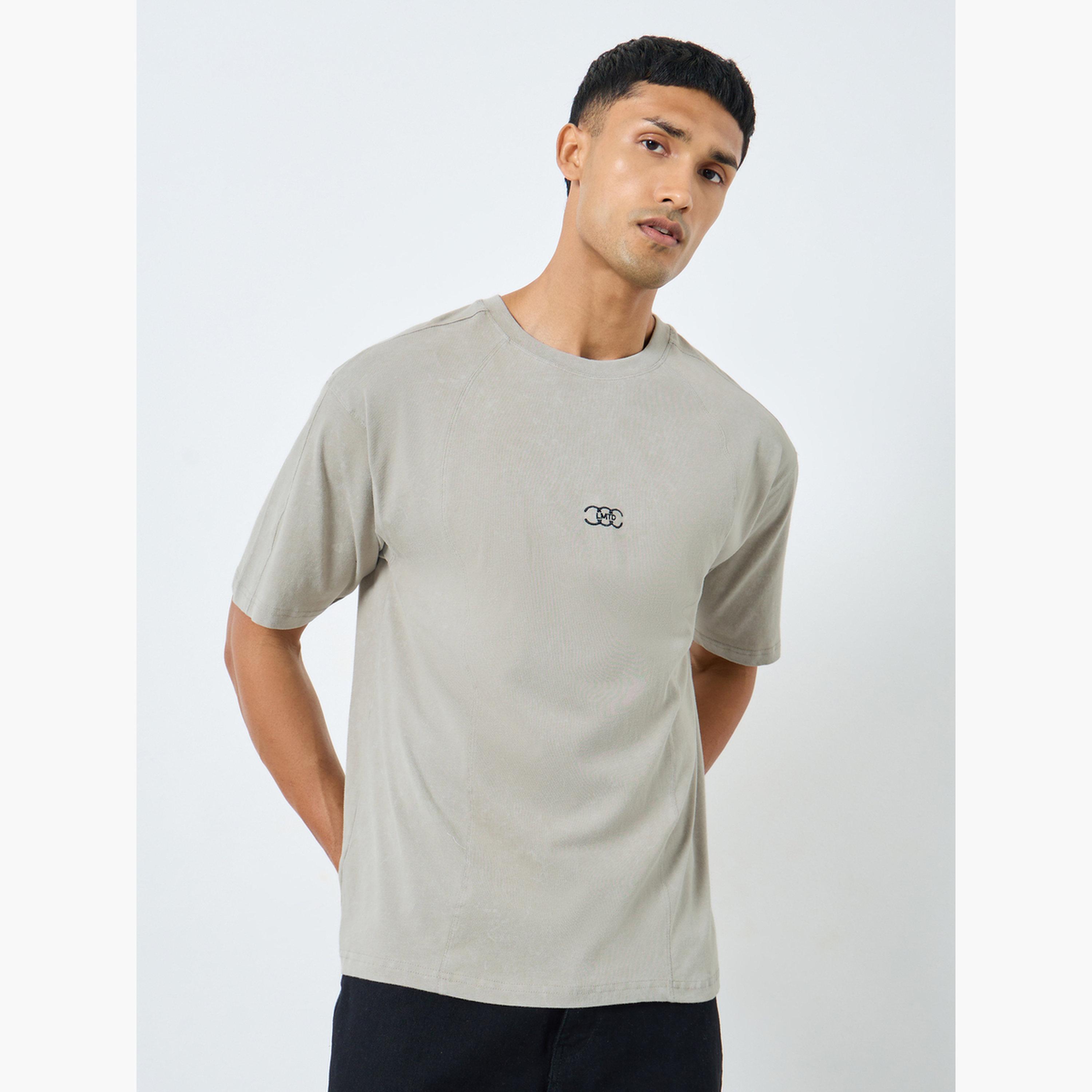 ستايلي - تي شيرت جيرسي مخيط ومغسول بالحامض للرجال-men-clothing-tshirtsandpolos-tshirts-image-1
