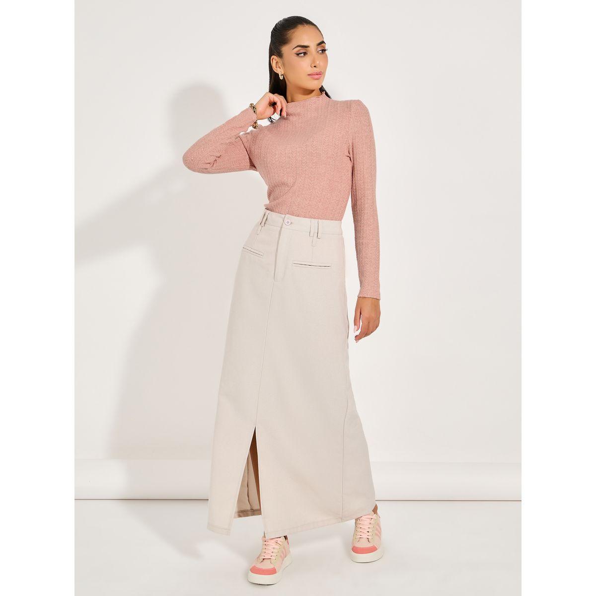 Styli Textured Full Sleeve Knit Top-women-clothing-shirtsandblouses-blouses-image-2