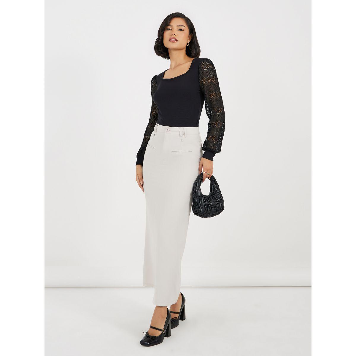 Styli Lace Insert Knit Top-women-clothing-shirtsandblouses-blouses-image-2