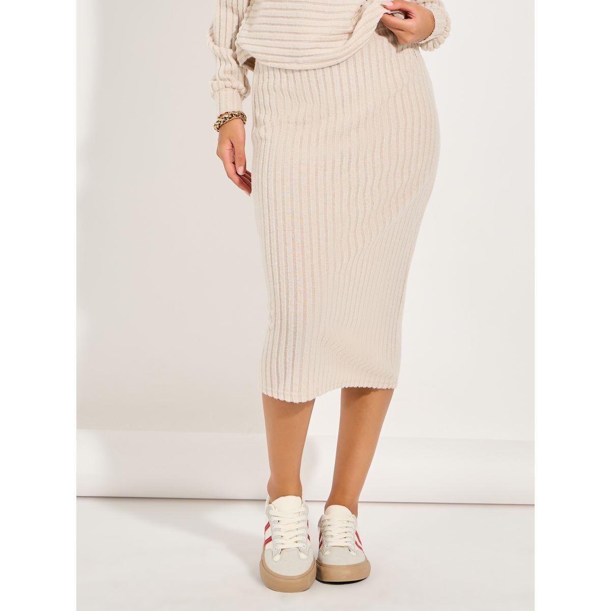 Styli Ribbed Knit Pencil Midi Skirt-women-clothing-bottoms-skirts-image-2