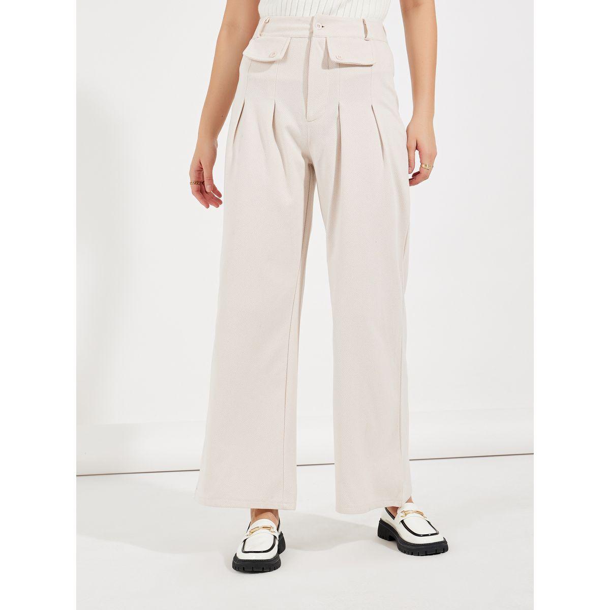 بنطال بأرجل واسعة وخصر عالي-women-clothing-bottoms-trousers-image-2