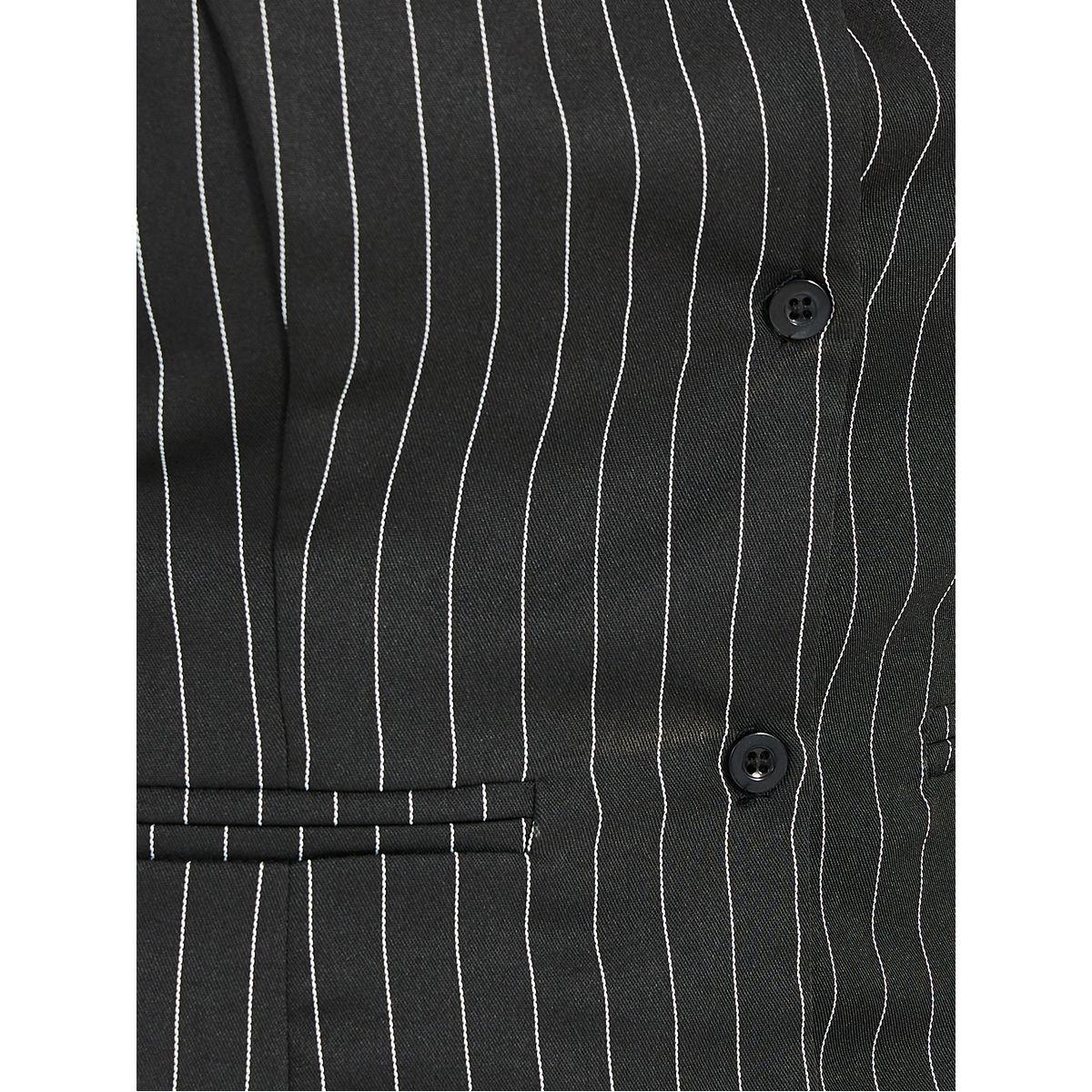 Styli Striped Waistcoat with Button Detail-women-clothing-shirtsandblouses-blouses-image-3