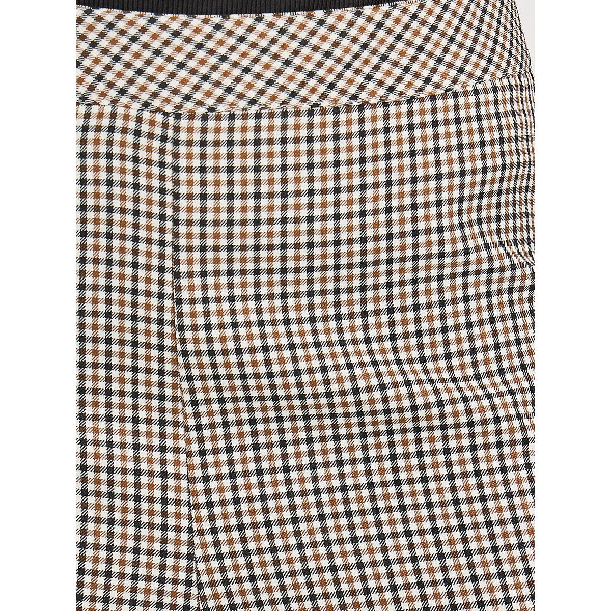 شورت أنيق بطبعة كاروهات-women-clothing-bottoms-shorts-image-3