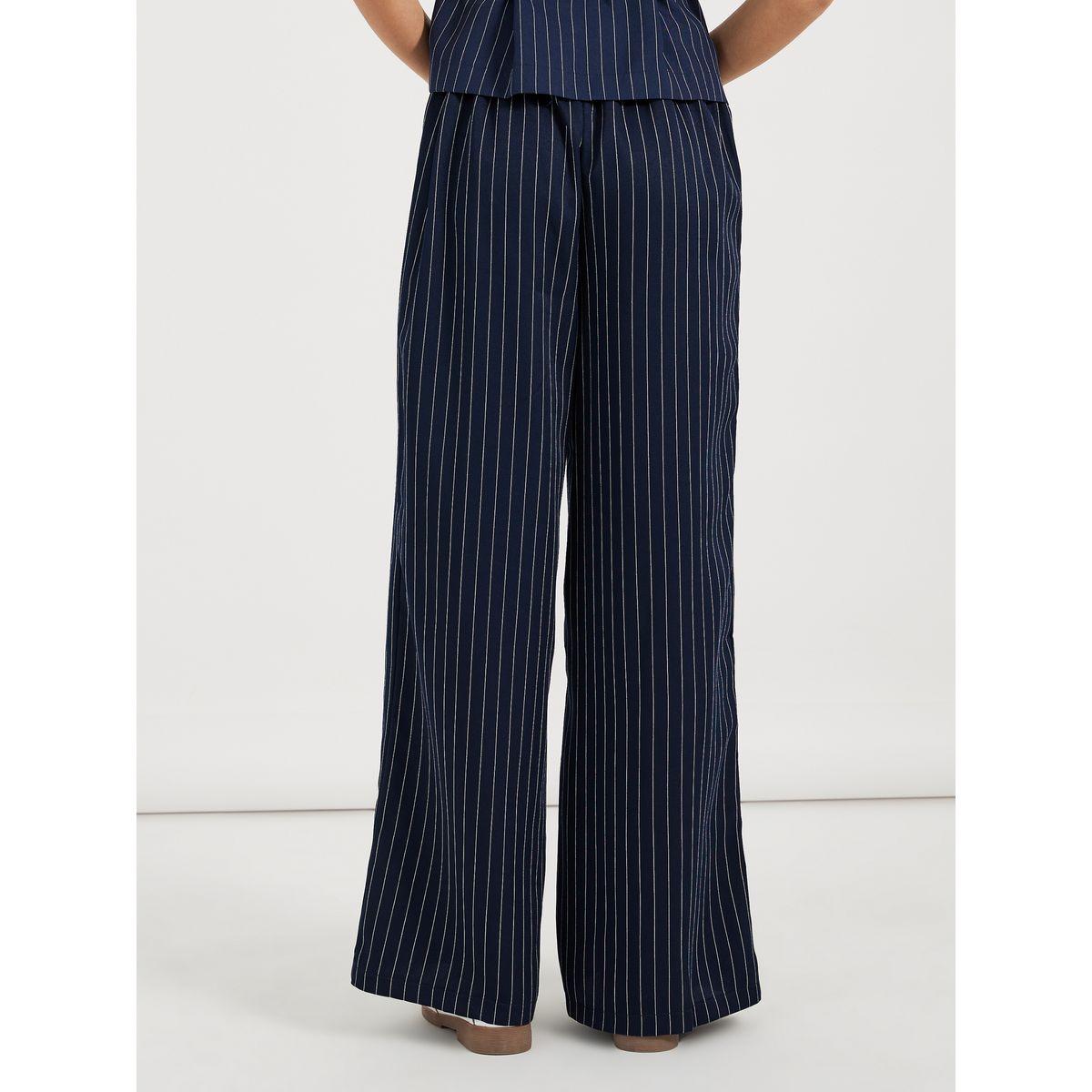 Styli Striped Wide Leg High Rise Pants-women-clothing-bottoms-trousers-image-4