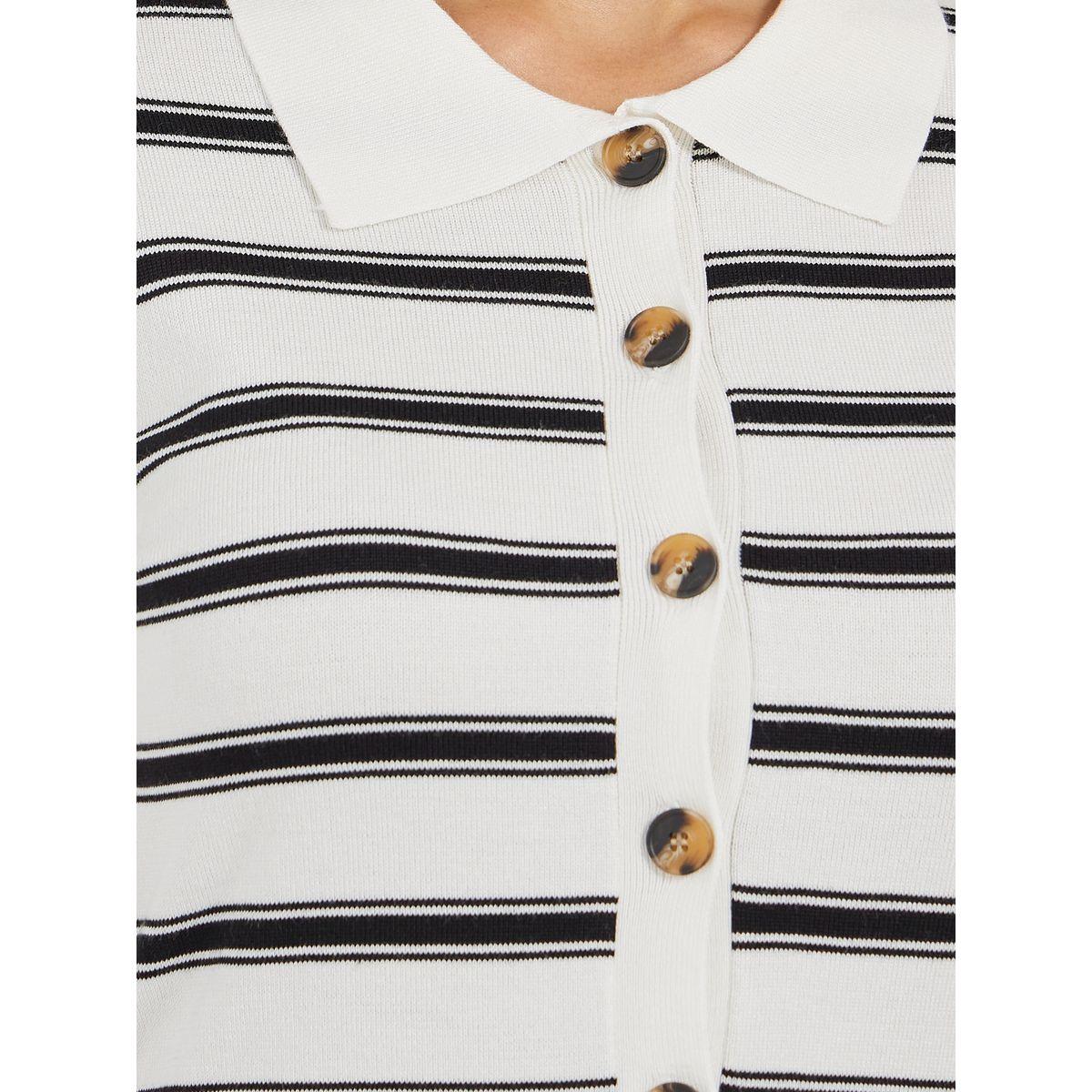 Styli Striped Long Sleeves Sweater Midi Dress-women-clothing-dresses-image-3