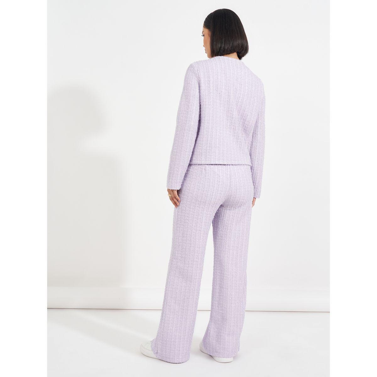 Styli Tweed Buttoned Jacket & Tailored Trouser Co-Ords-women-clothing-coordsets-image-6