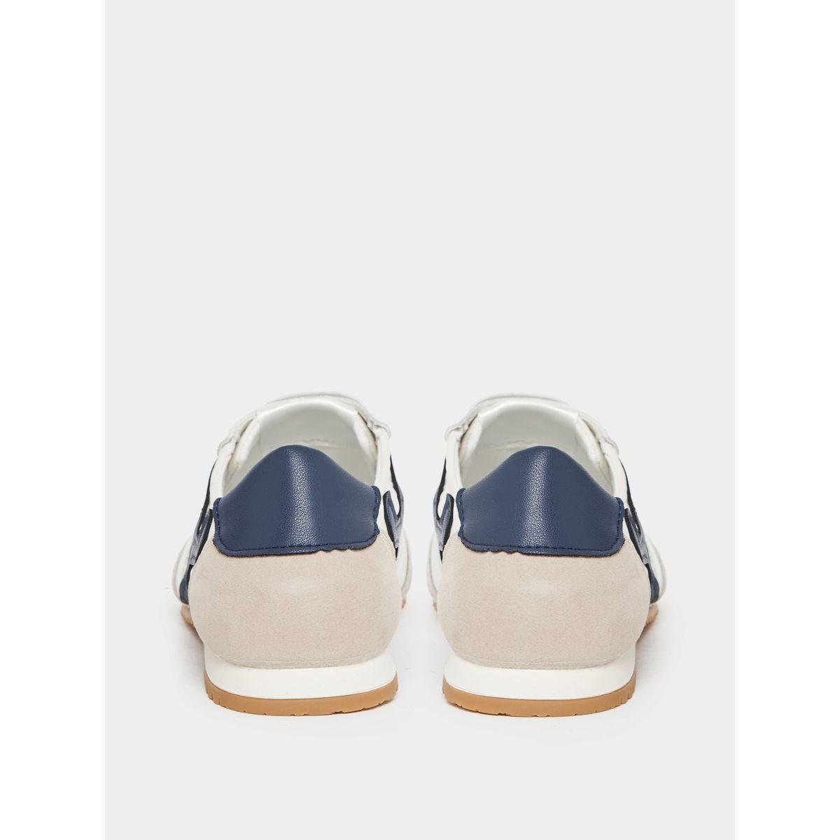 Styli Contrast Panel Low Top Sneakers-women-shoes-sneakers-image-4