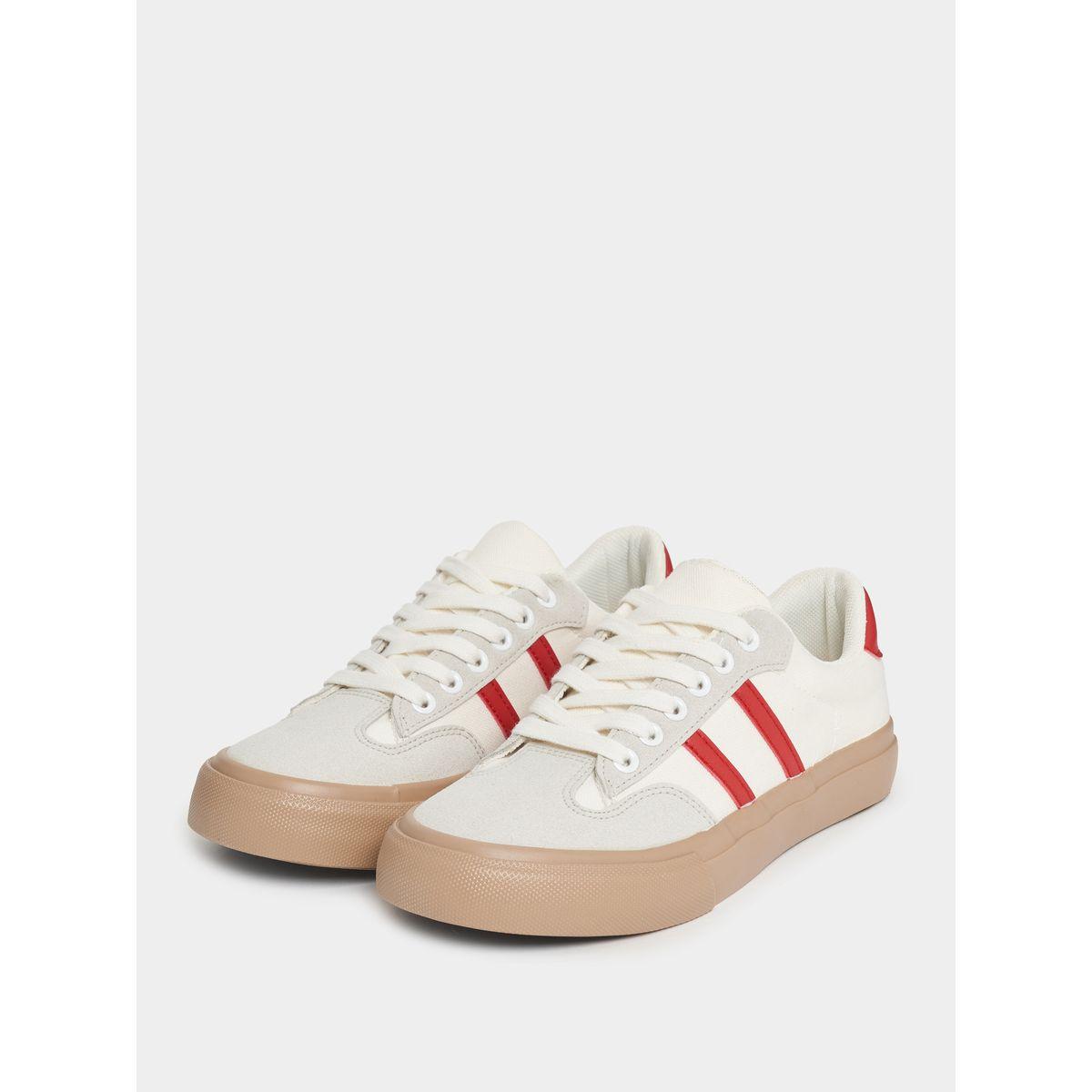 Styli Gum Sole Double Striped Sneakers-women-shoes-sneakers-image-3