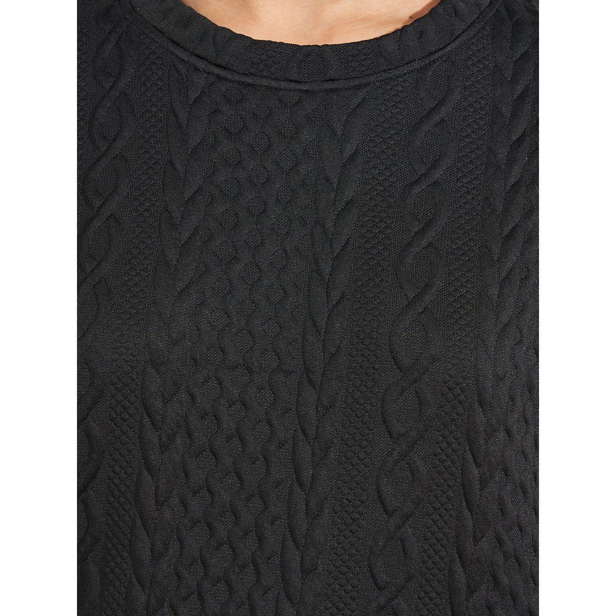 Styli Oversized Regular Length Textured Sweatshirt-women-winterwear-hoodiesandsweatshirts-sweatshirts-image-3