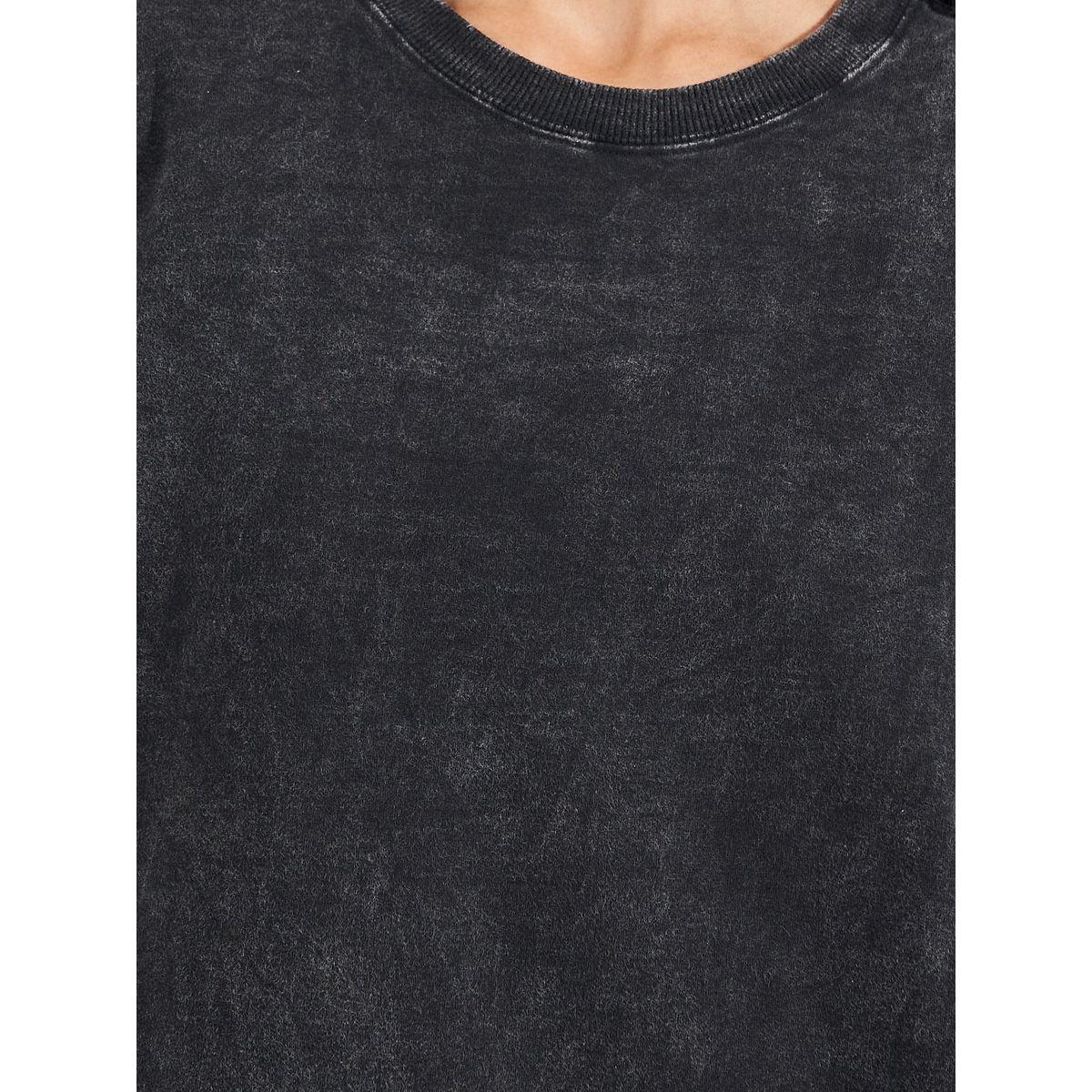 Styli Relaxed Fit Washed Sweatshirt with Dropped Shoulder-women-winterwear-hoodiesandsweatshirts-sweatshirts-image-3