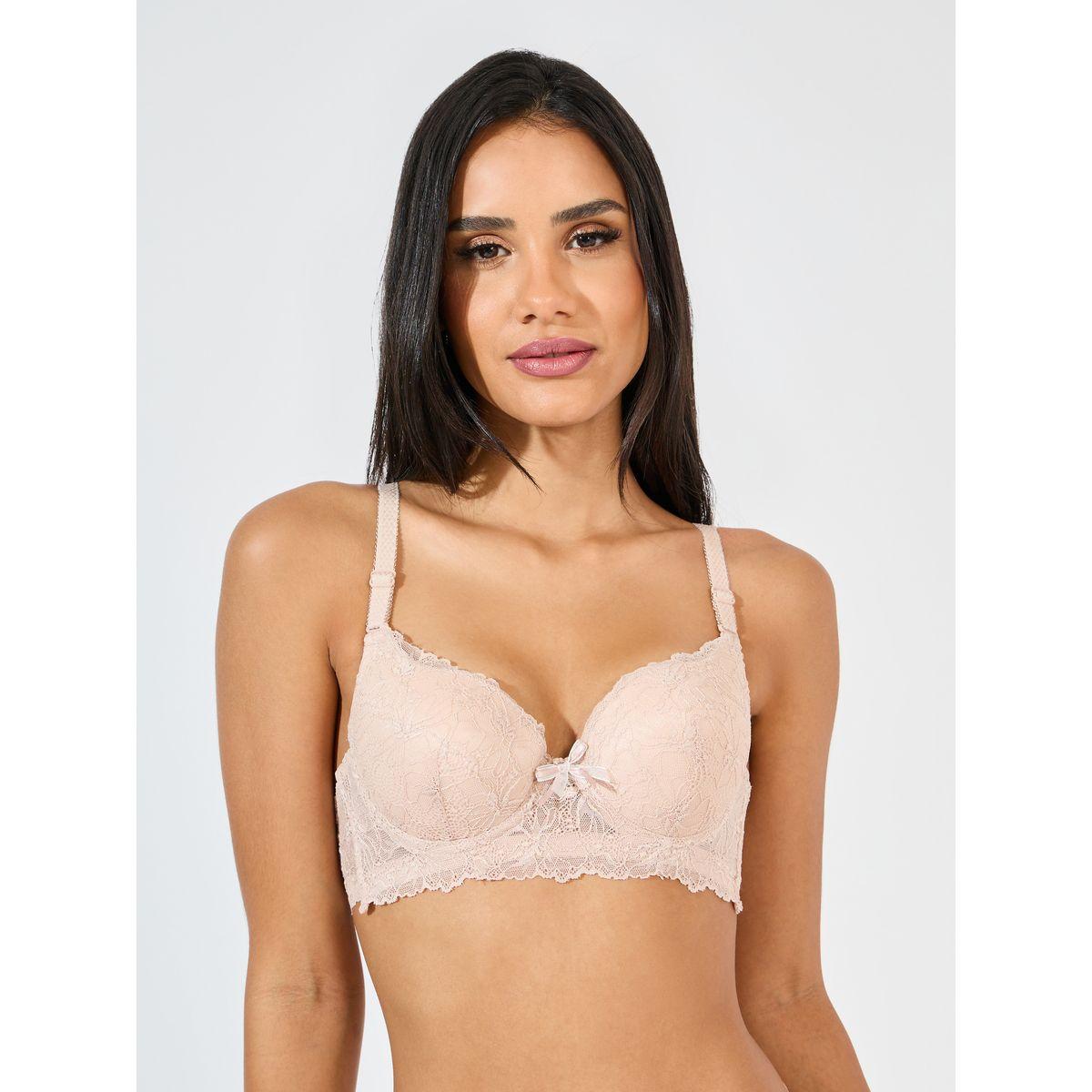مجموعة من 2 صدرية مبطنة بتفاصيل دانتيل-women-clothing-lingerie-bras-image-3