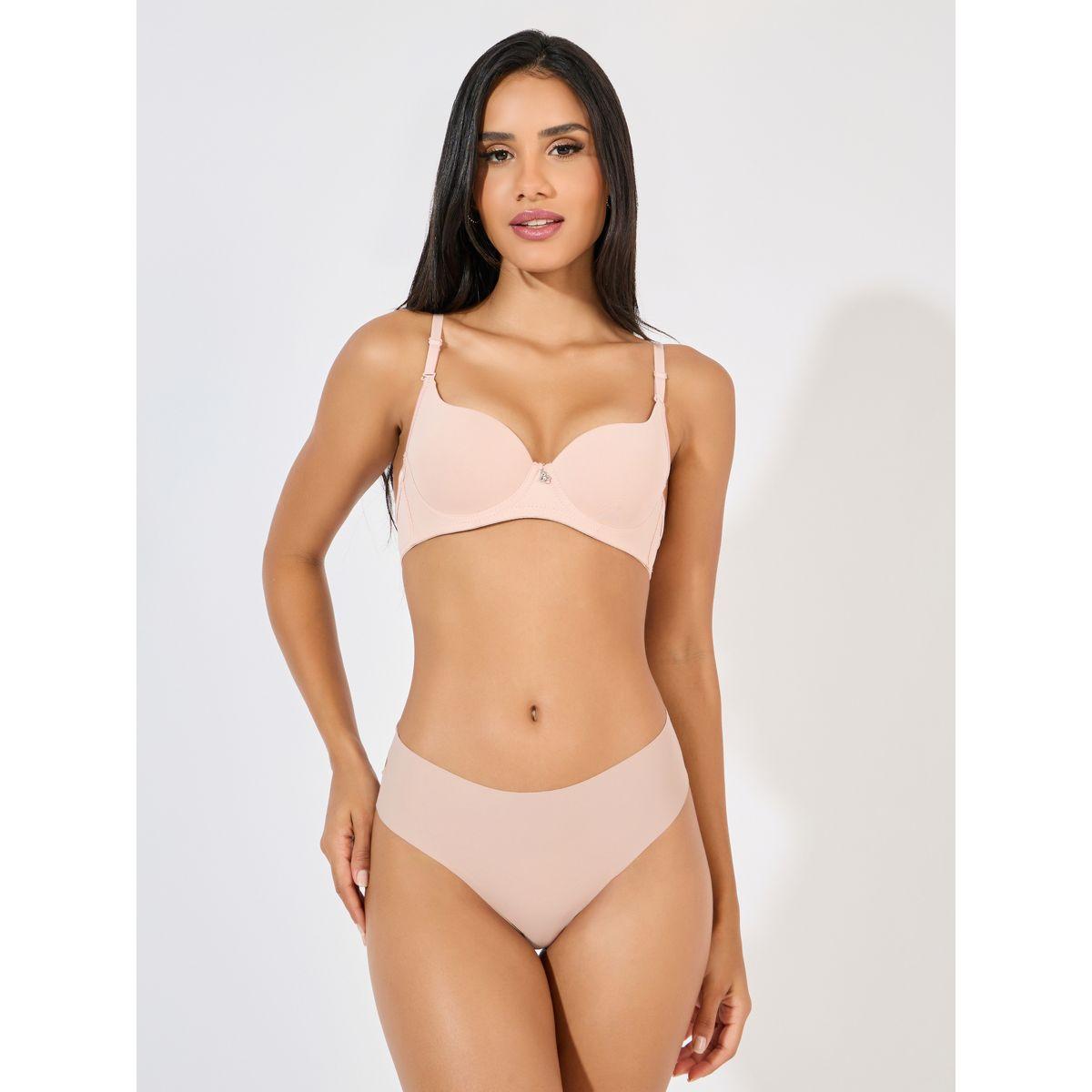 مجموعة من 3 صدريات مبطنة بتفاصيل دانتيل-women-clothing-lingerie-bras-image-2