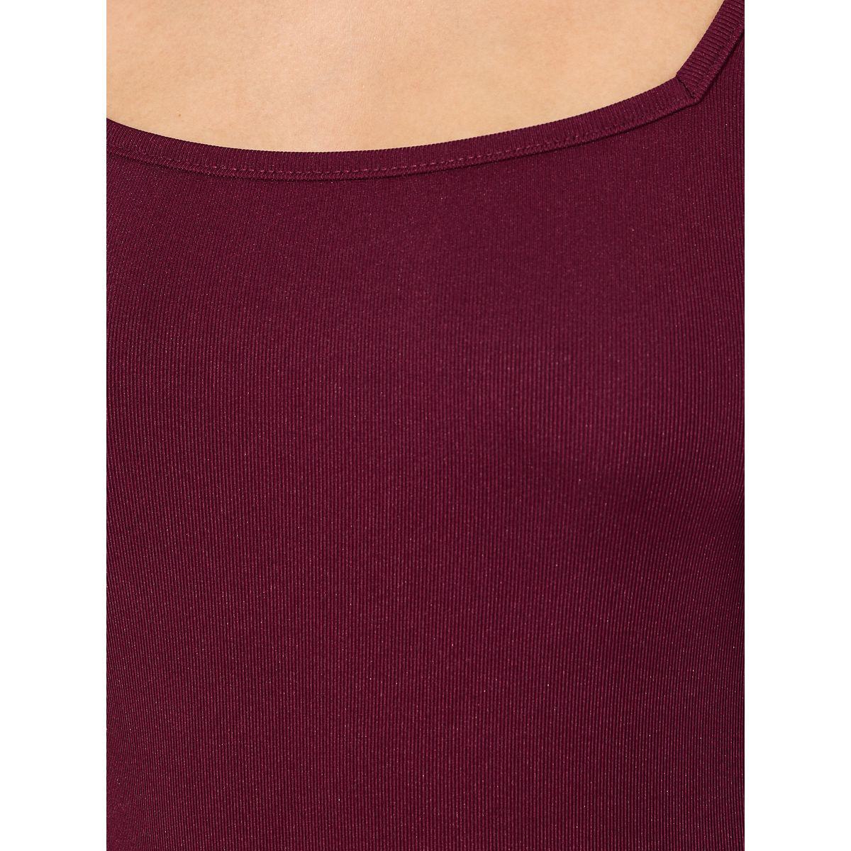 Styli Ribbed Square Neck Fitted Bodysuit-women-clothing-tshirts-image-4