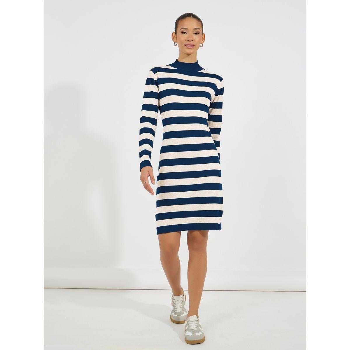 فستان مخطط بطول الركبة-women-clothing-dresses-image-4