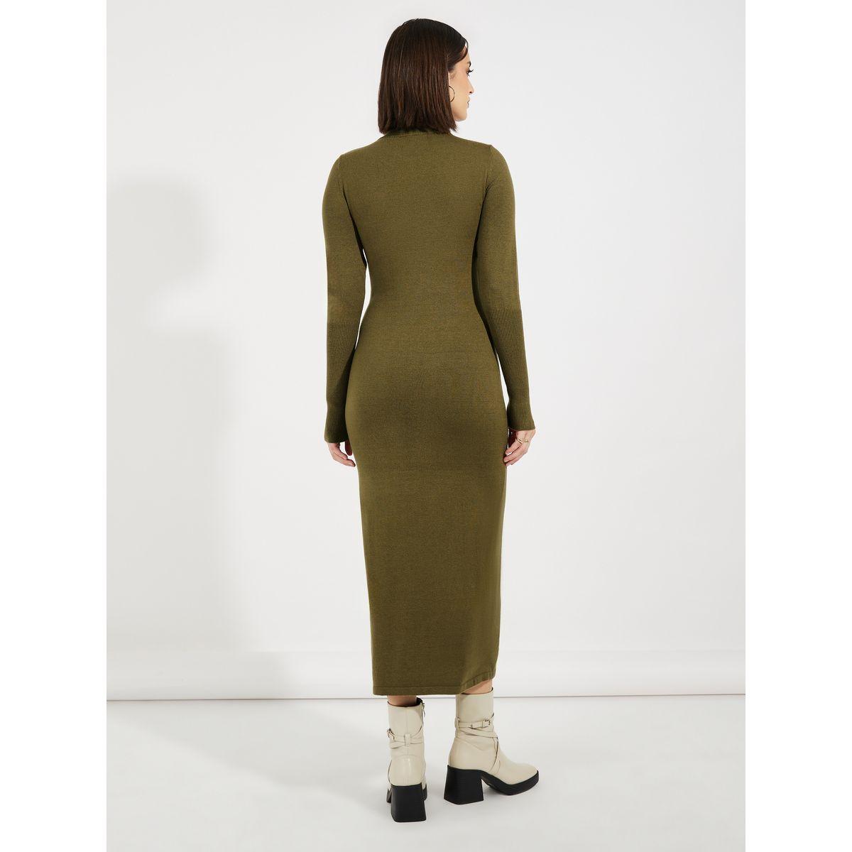Styli Solid Knit Sweater Midi Dress-women-clothing-dresses-image-6
