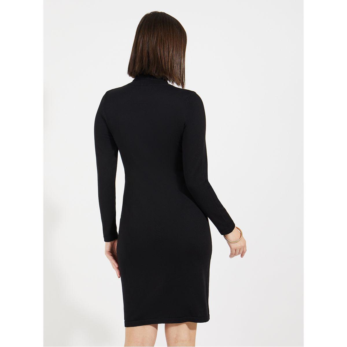 فستان بطول الركبة مع ياقة عالية-women-clothing-dresses-image-6