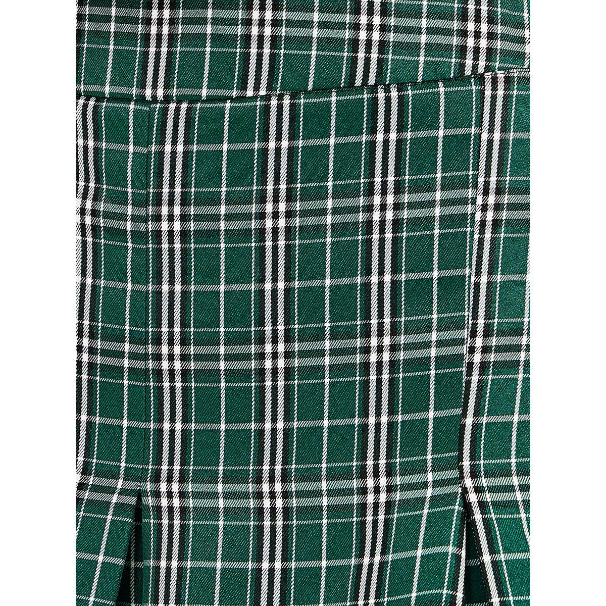 تنورة قصيرة فلانيل مزينة بكسرات-women-clothing-skirts-image-3