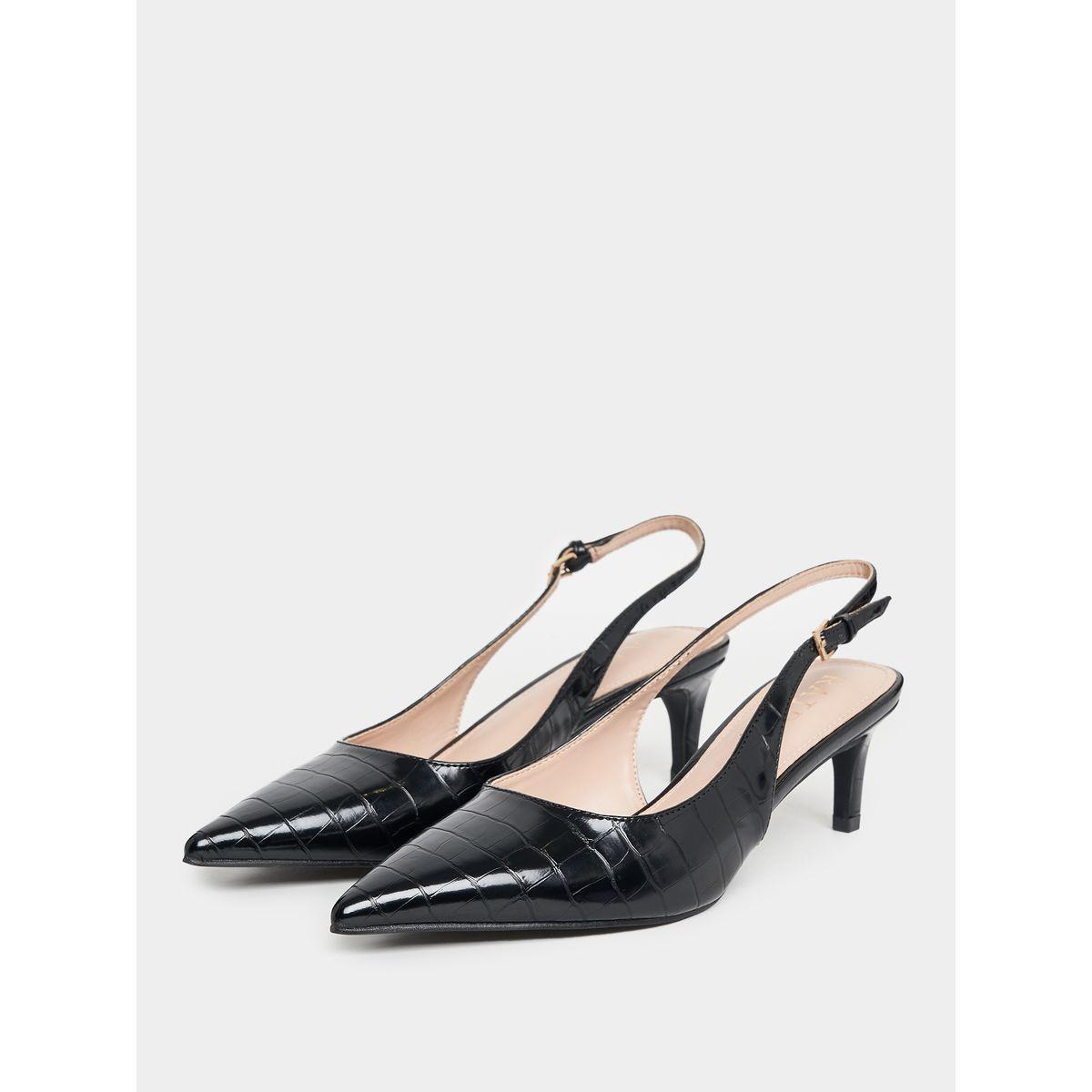 Raid X Styli  Slingback Kitten Heel Pointed Toe Pumps-women-shoes-heels-image-2