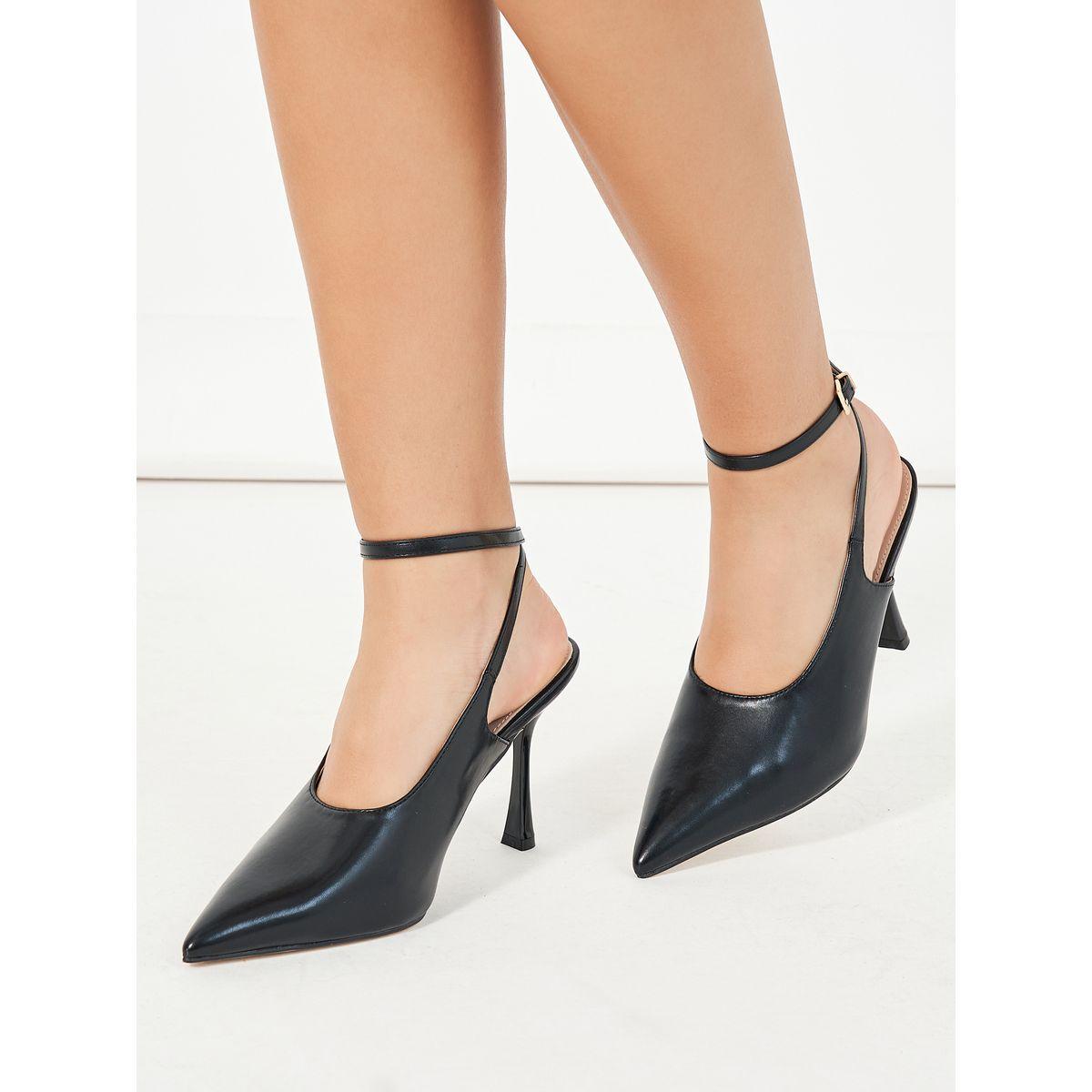 Raid X Styli  Pointed Toe Ankle Strap High Heel Pumps-women-shoes-heels-image-1