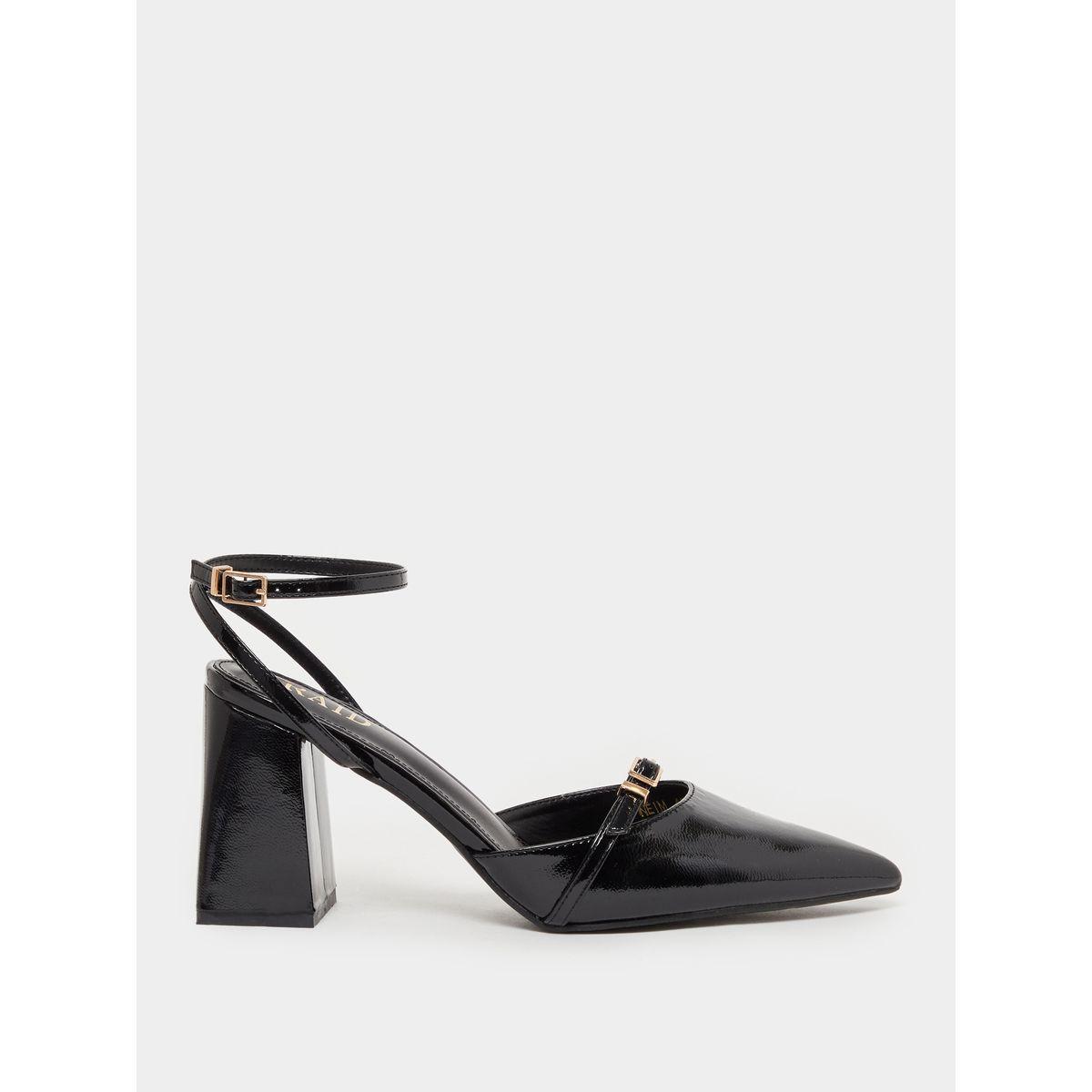 Raid X Styli  Buckle Ankle Strap Block Heel Pumps-women-shoes-heels-image-2