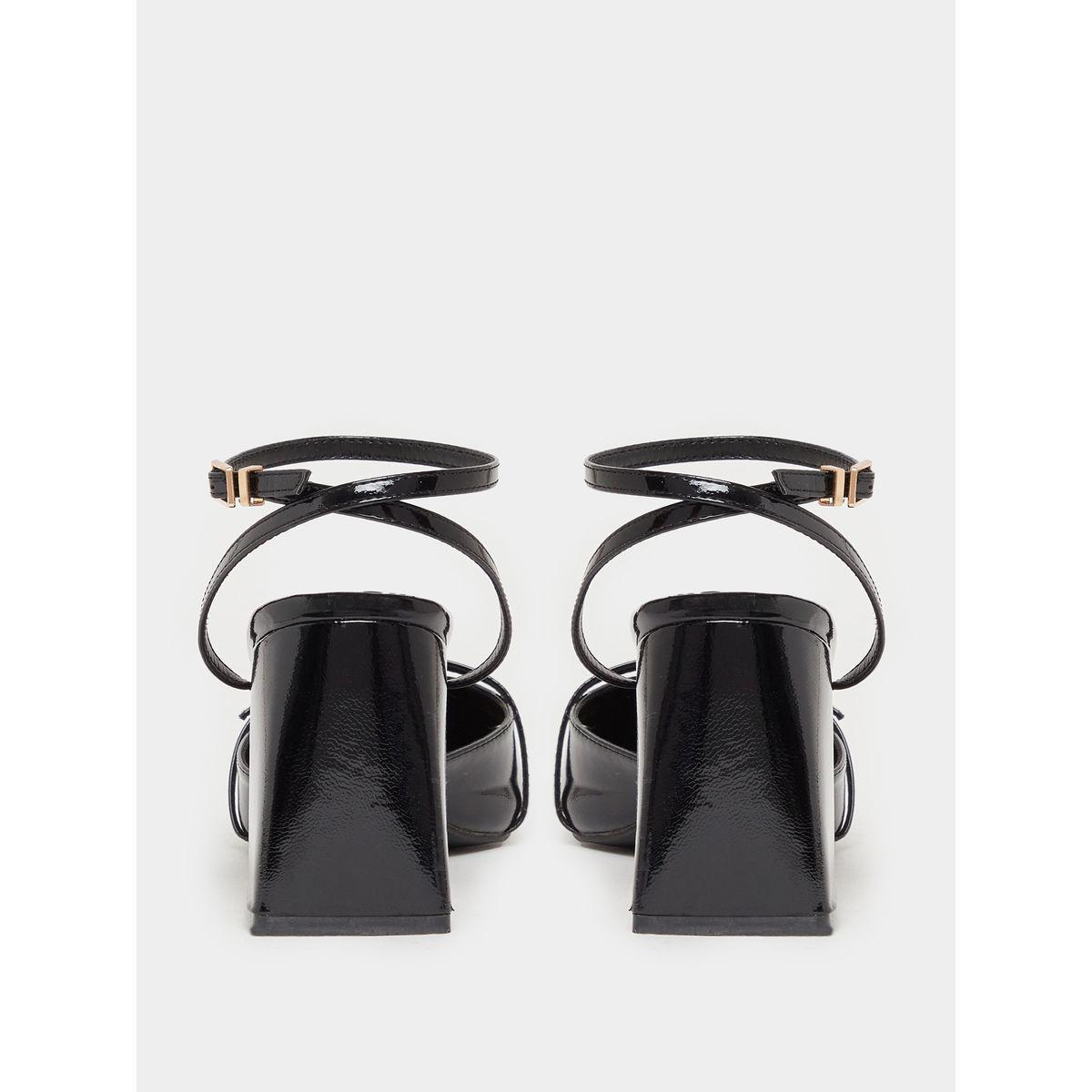 Raid X Styli  Buckle Ankle Strap Block Heel Pumps-women-shoes-heels-image-5