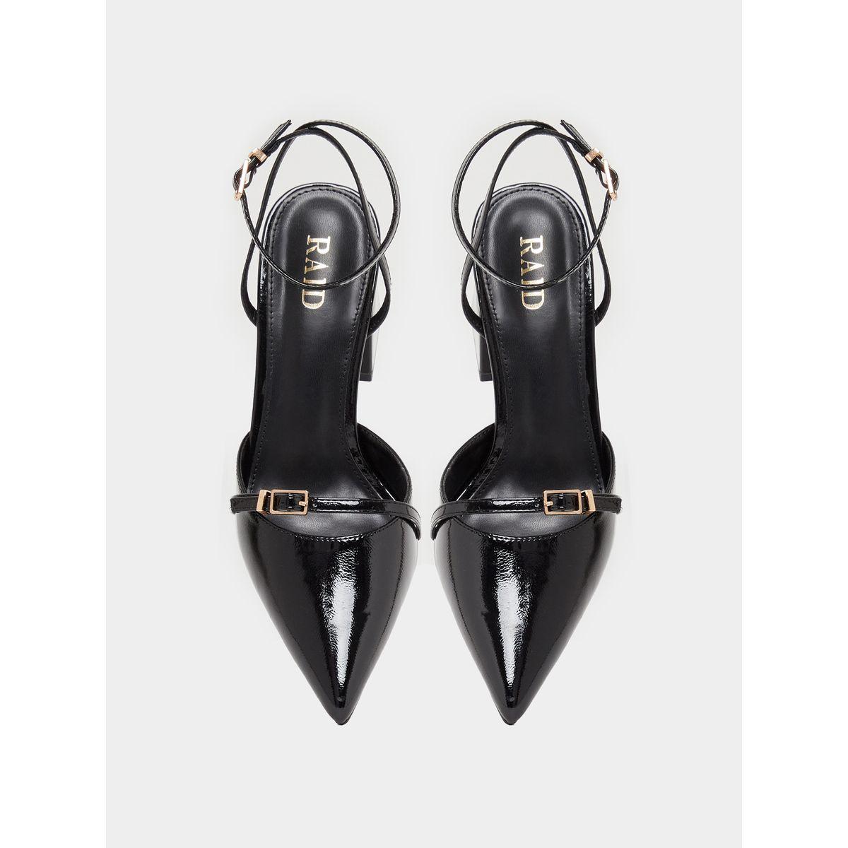 Raid X Styli  Buckle Ankle Strap Block Heel Pumps-women-shoes-heels-image-6