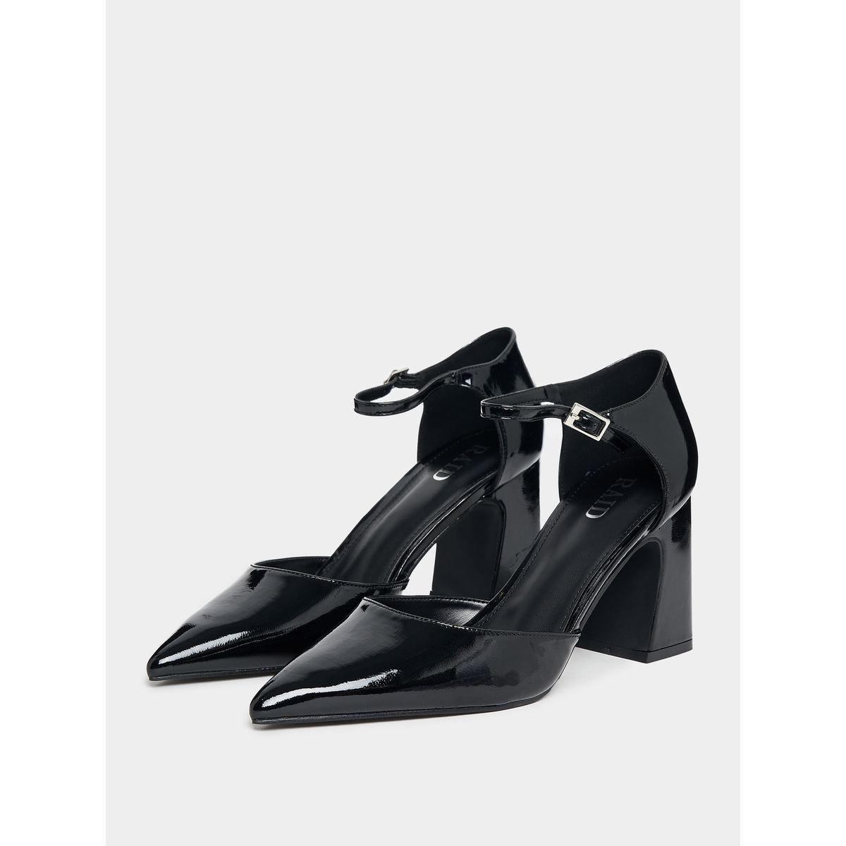 Raid X Styli  Patent Ankle Strap Block Heel Shoes-women-shoes-heels-image-2