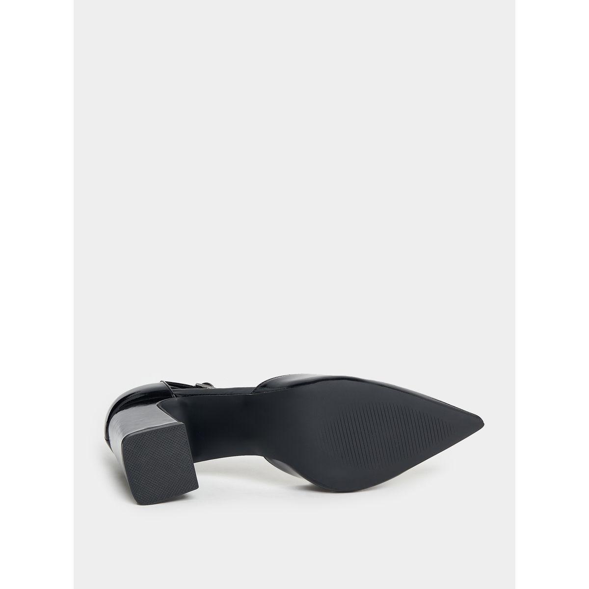 Raid X Styli  Patent Ankle Strap Block Heel Shoes-women-shoes-heels-image-5