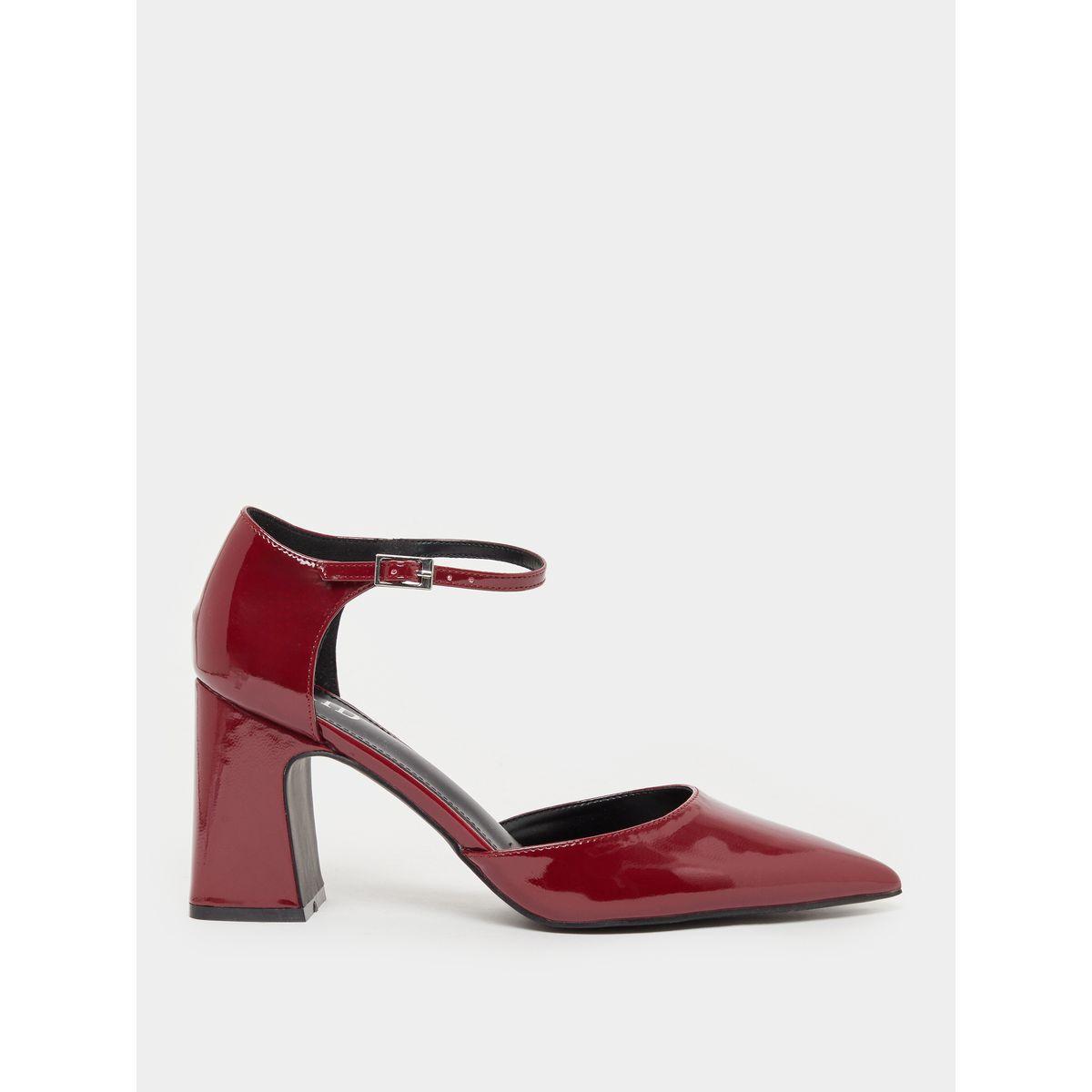 حذاء بامب بكعب سميك وسير كاحل رايد × ستايلي-women-shoes-heels-image-2