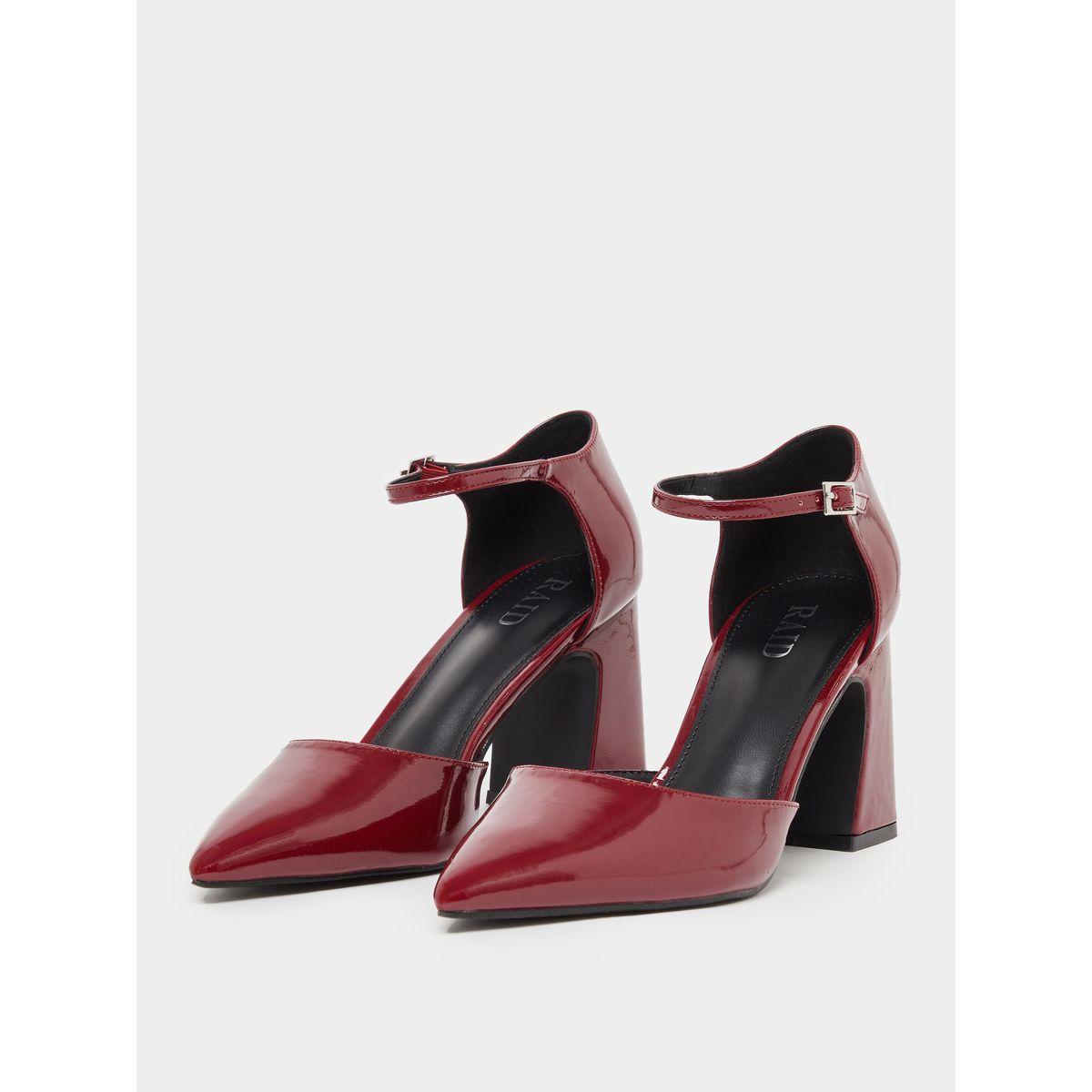 حذاء بامب بكعب سميك وسير كاحل رايد × ستايلي-women-shoes-heels-image-3