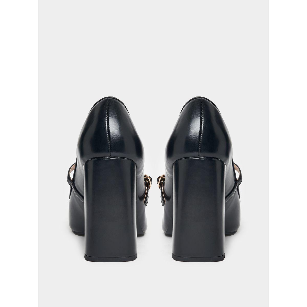 حذاء ماري جين مزين بربطة فيونكة رايد × ستايلي-women-shoes-heels-image-5