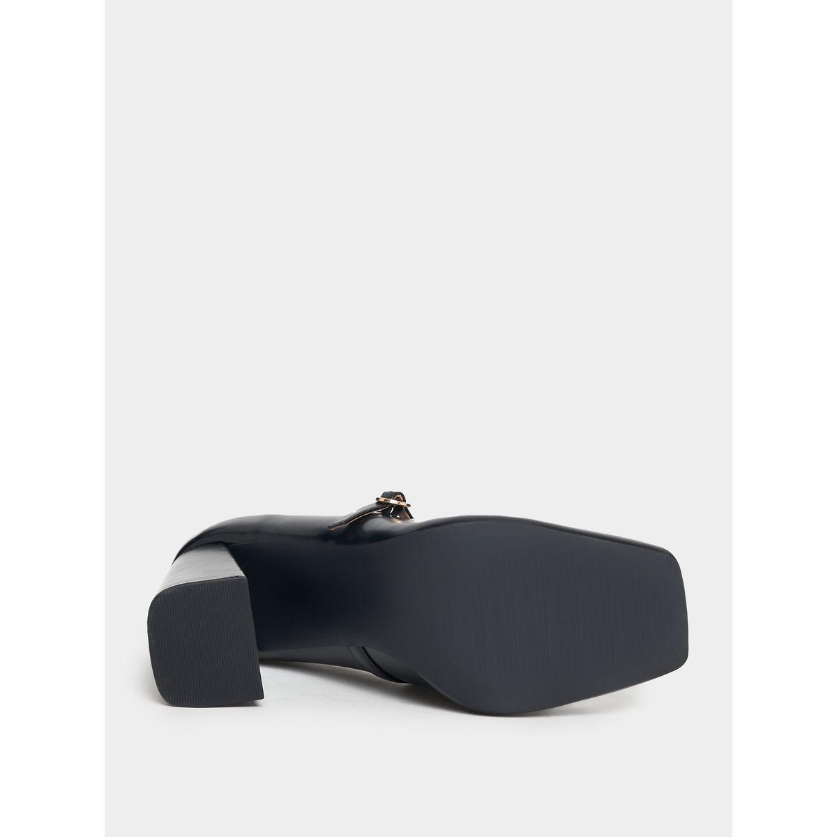 Raid X Styli  Single Strap Mary Jane Shoes with Bow Detail-women-shoes-heels-image-7