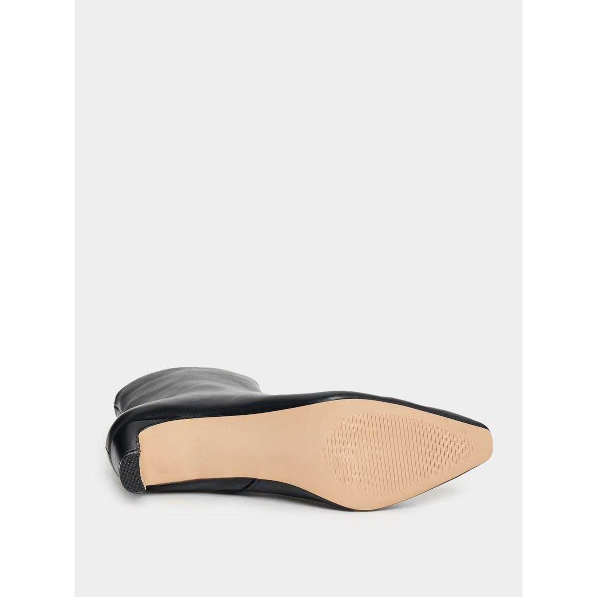 حذاء بوت بطول الكاحل ومقدمة مدببة رايد × ستايلي-women-shoes-boots-image-7