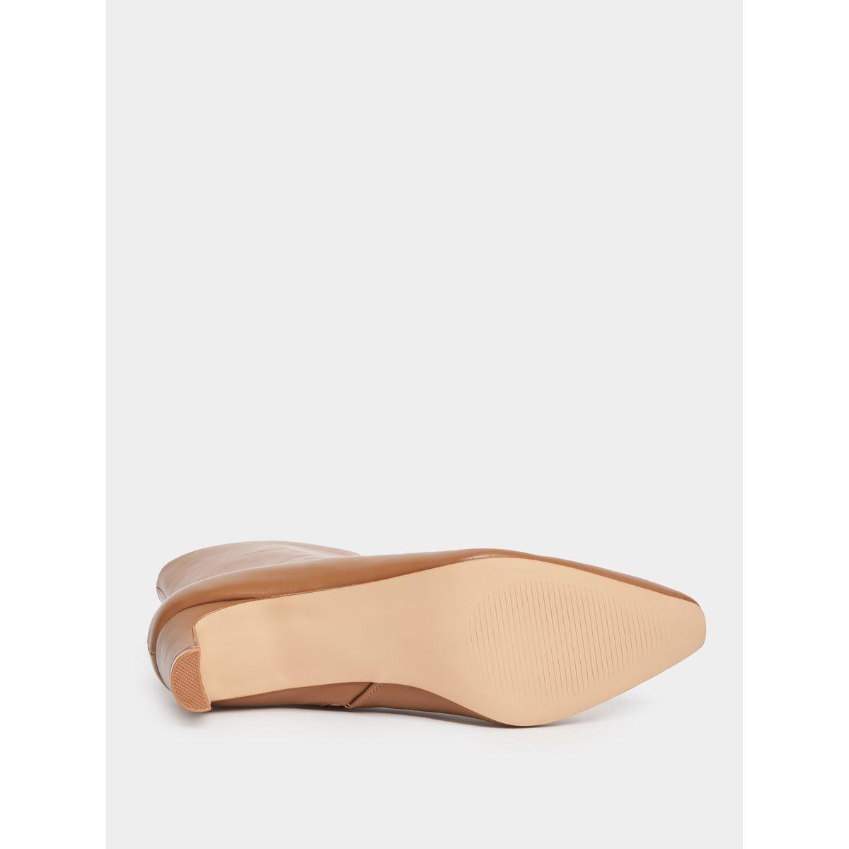 Raid X Styli  Pointed Toe Leather Ankle Boots-women-shoes-boots-image-6